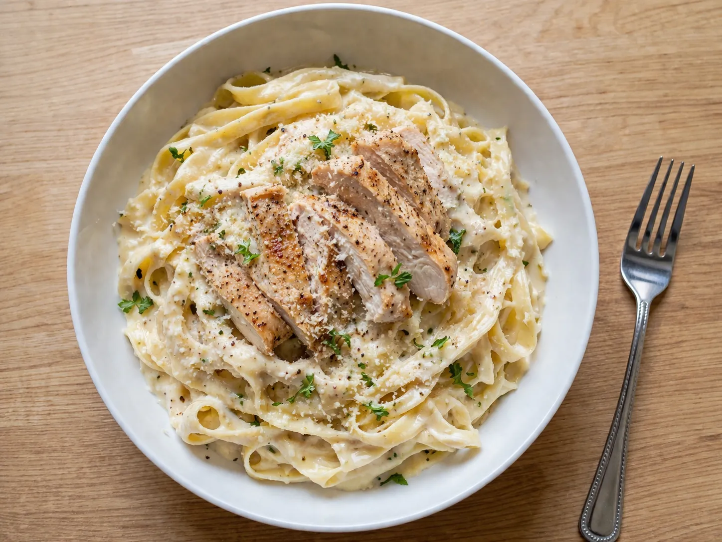 Easy Creamy Chicken Alfredo Recipe — Restaurant Taste, 30-Minute Weeknight Dinner