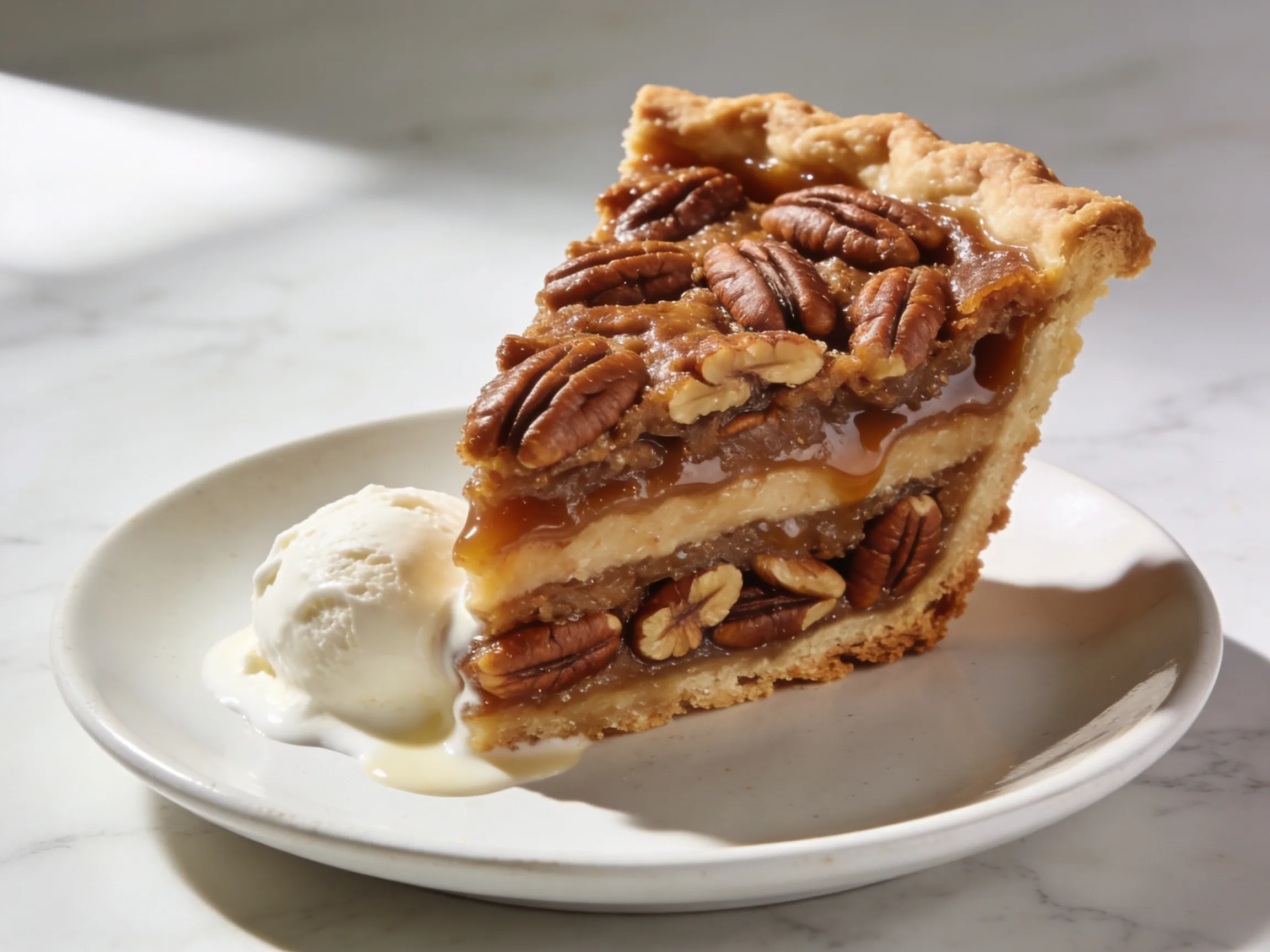 Classic Southern Pecan Pie Recipe — Gooey, Sweet & Perfect For Holidays recipe visual