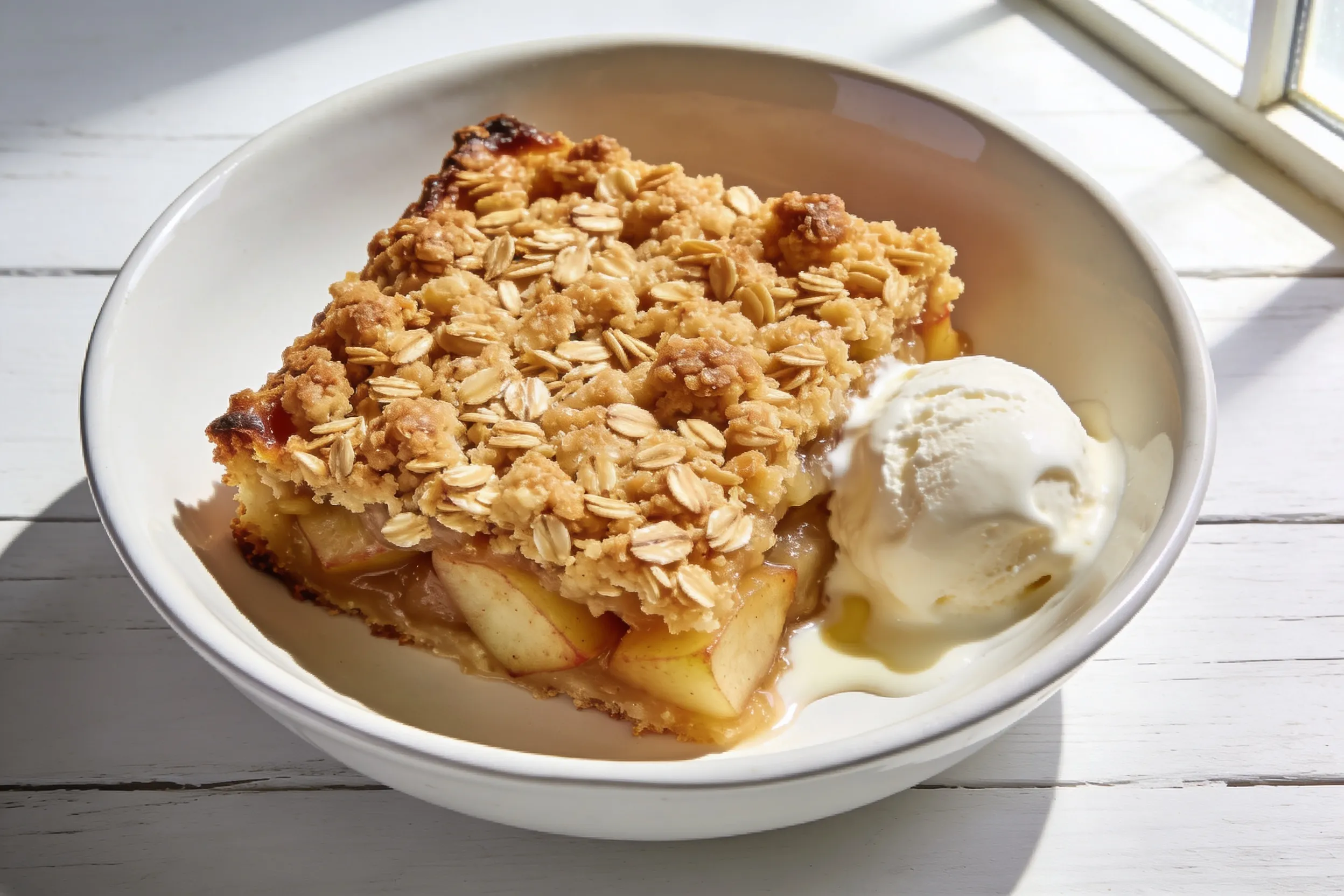 Easy Apple Crisp Recipe — Warm, Cozy & Topped With Crunchy Oat Crumble