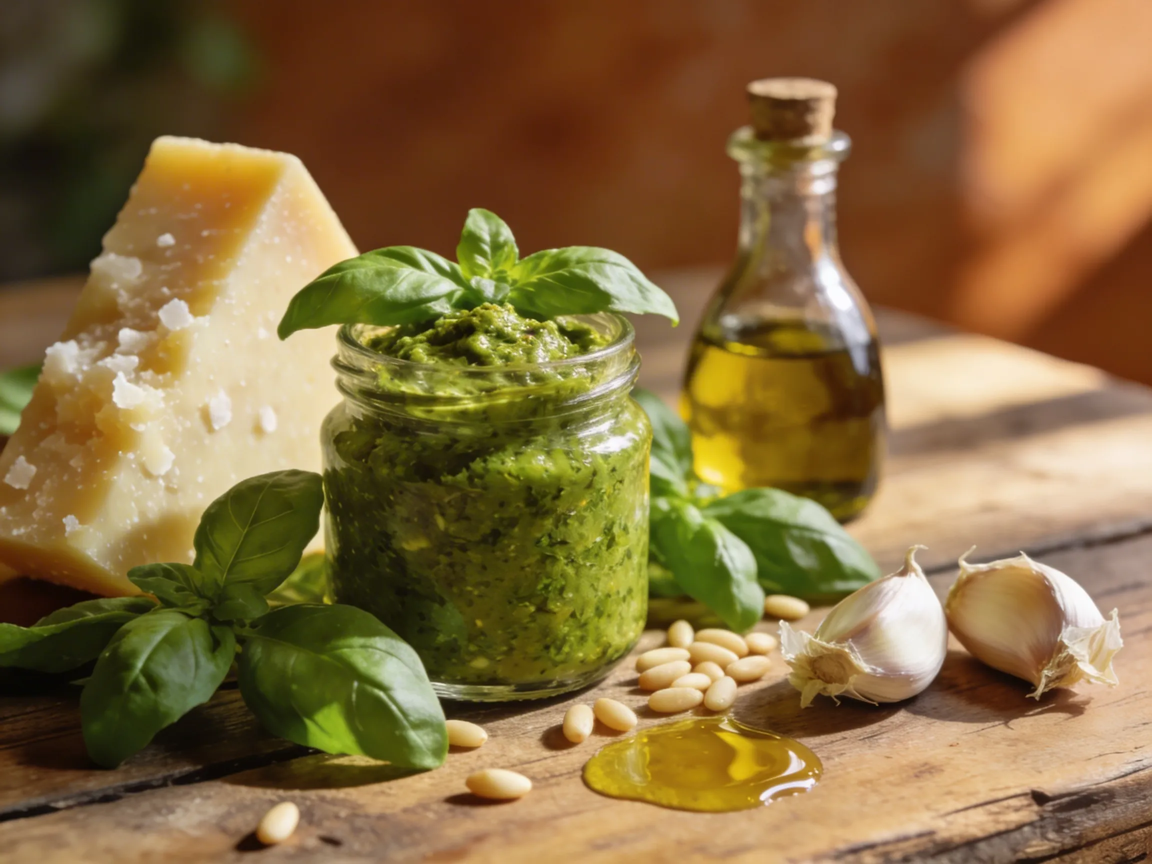 The Best Homemade Basil Pesto Recipe – Fresh, Bright & Ready in 5 Minute recipe visual