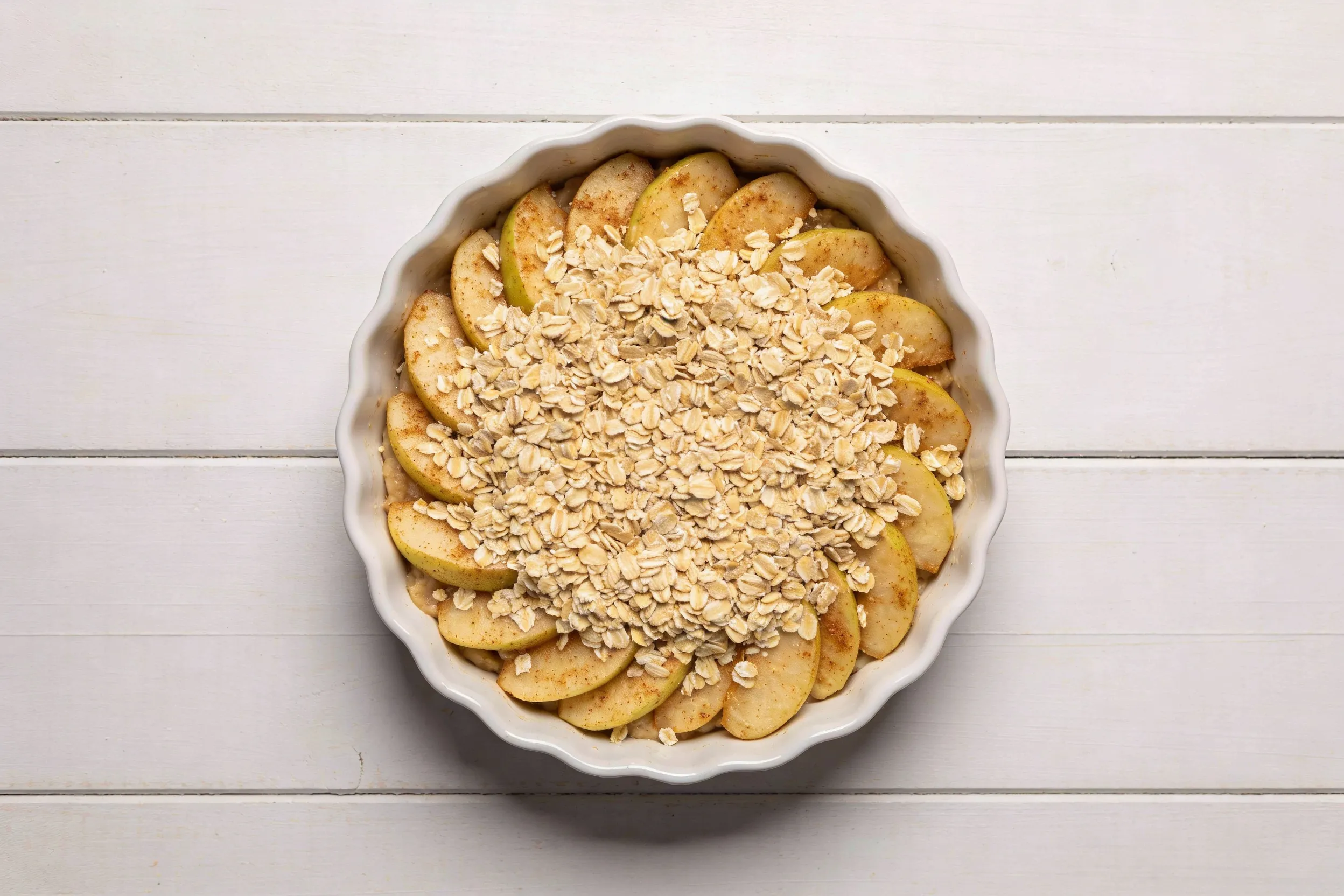 Easy Apple Crisp Recipe — Warm, Cozy & Topped With Crunchy Oat Crumble instructions