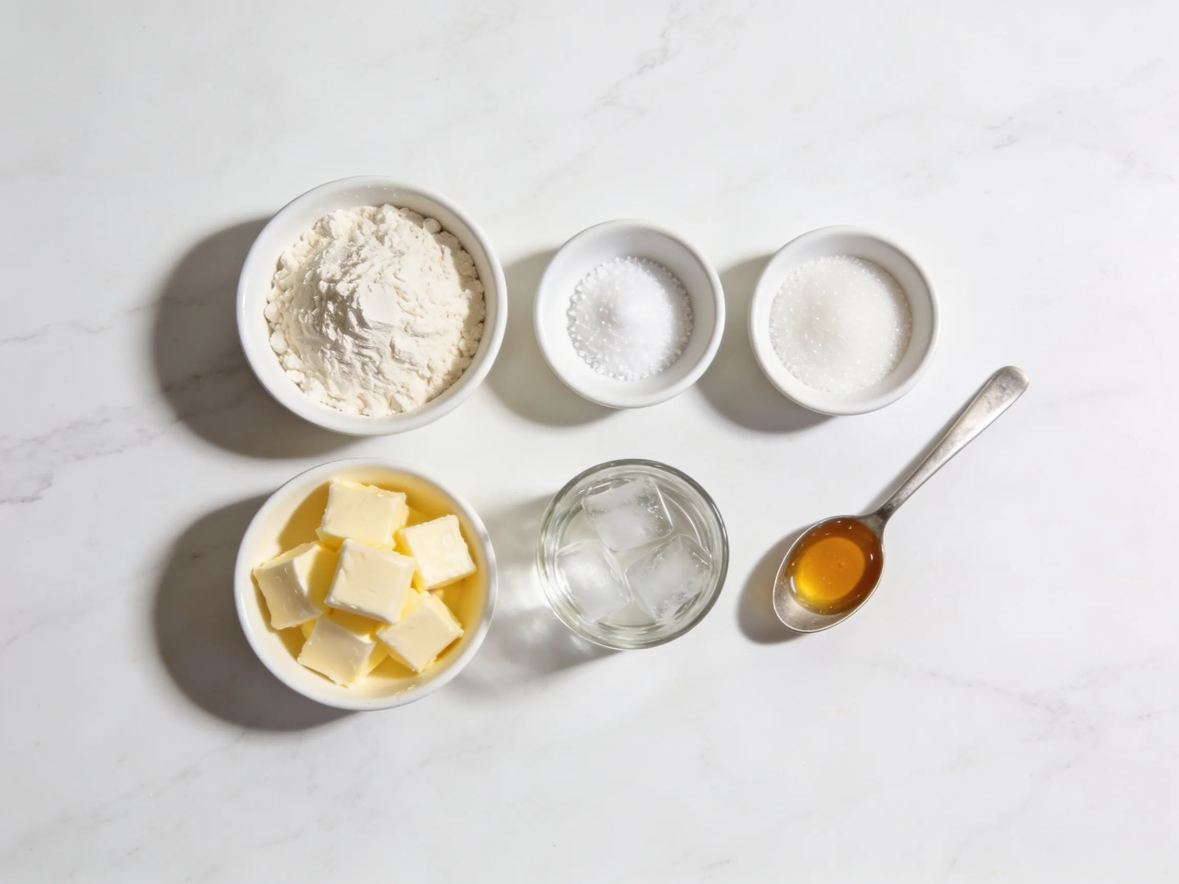 Buttery Homemade Pie Crust Recipe — Flaky, Simple & Never Fails ingredients