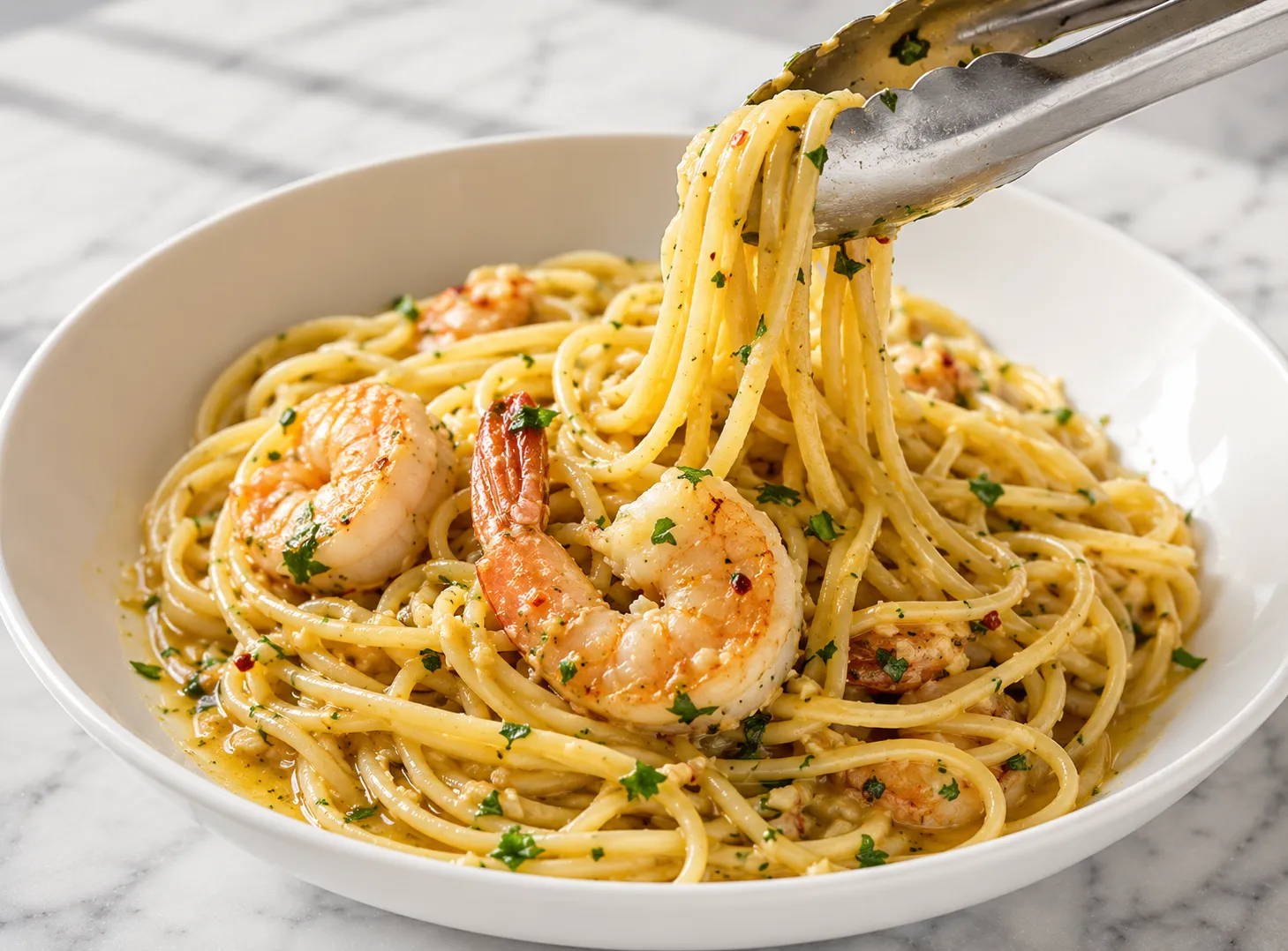 Garlicky Shrimp Scampi Recipe — Buttery, Light & 20-Minute Dinner Perfection instructions