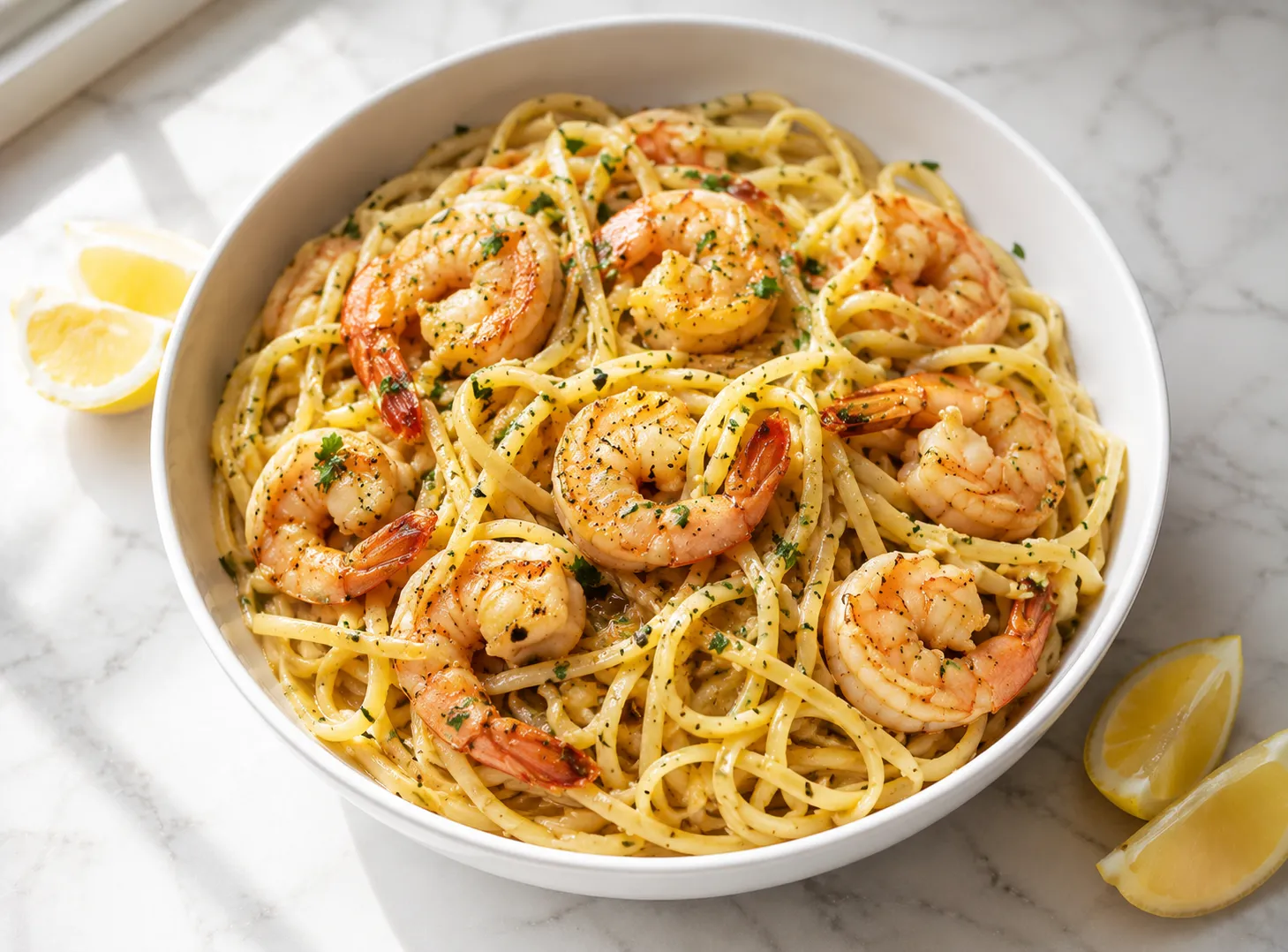 Garlicky Shrimp Scampi Recipe — Buttery, Light & 20-Minute Dinner Perfection