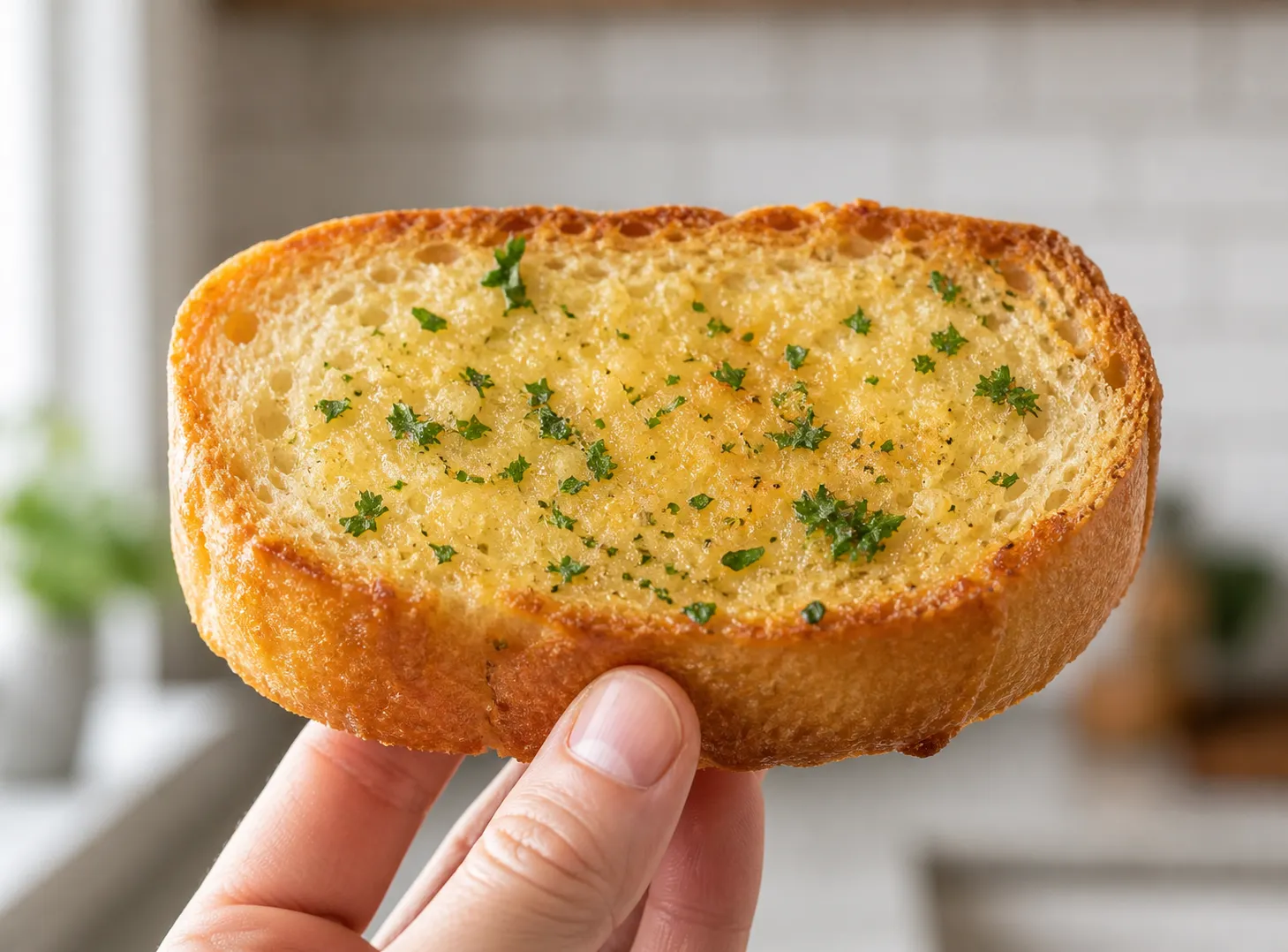 Garlicky Homemade Garlic Bread Recipe — Buttery, Toasty & Impossible to Resist recipe visual