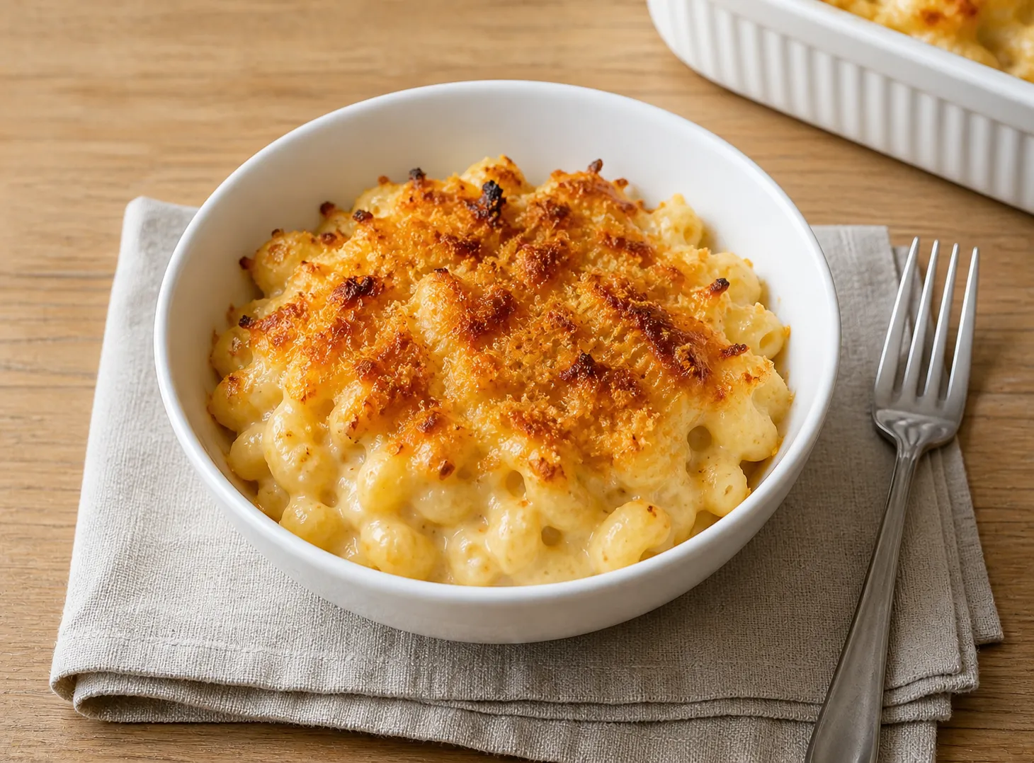 Baked Mac and Cheese Recipe — Golden Crust, Ultra Cheesy & Crowd-Pleasing recipe visual