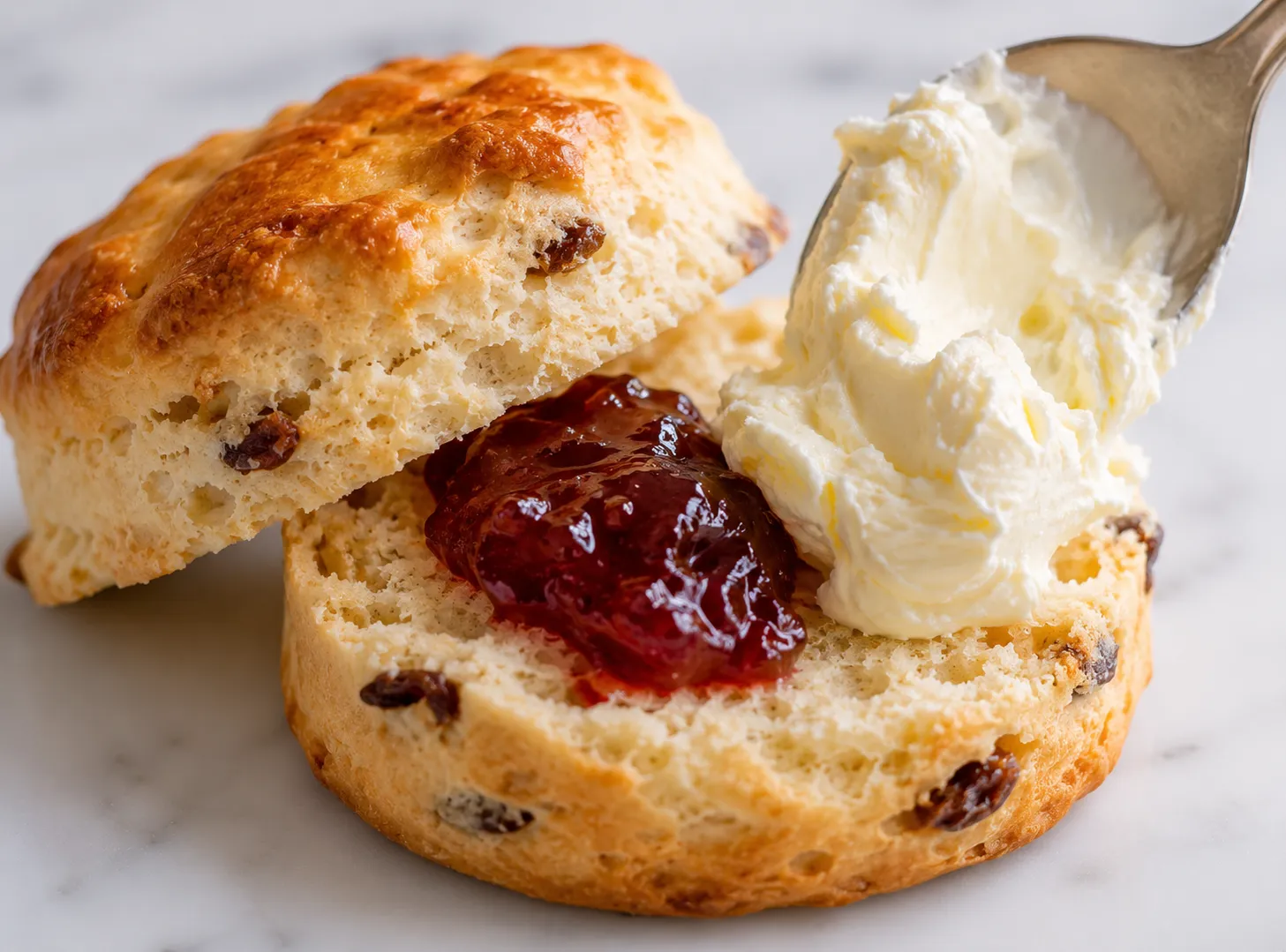 Crumbly British Scones Recipe — Buttery, Tender & Perfect With Clotted Cream recipe visual