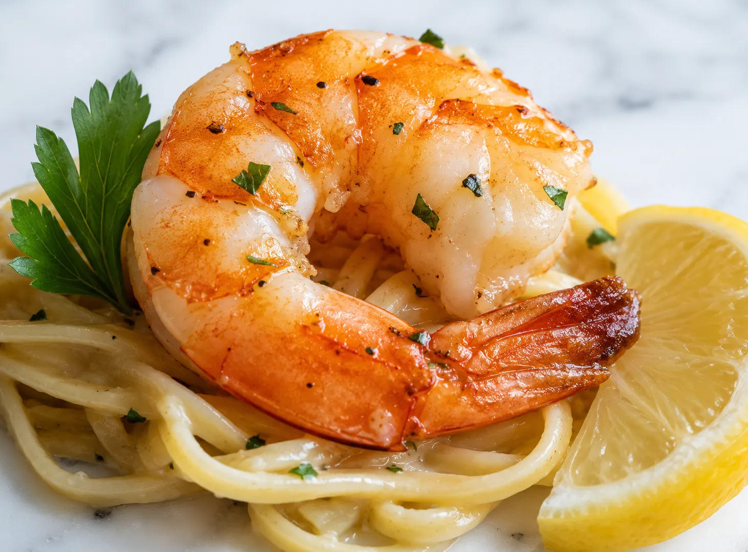 Garlicky Shrimp Scampi Recipe — Buttery, Light & 20-Minute Dinner Perfection recipe visual