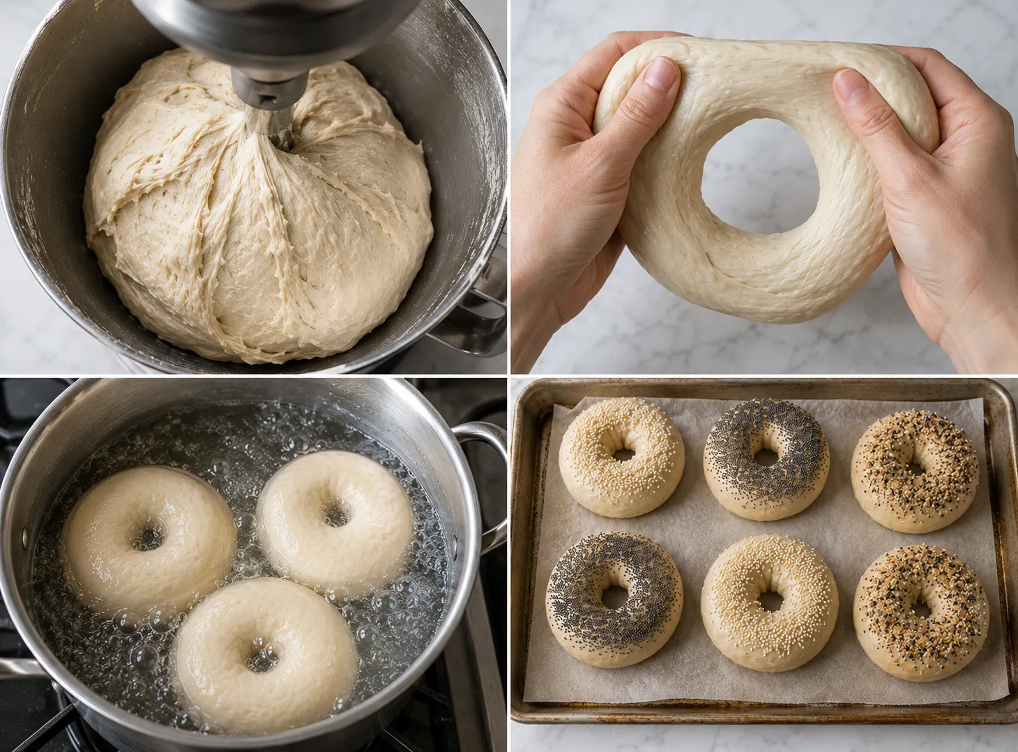 Chewy Homemade Bagel Recipe — New York Style, Easy & Ready in 2 Hours how to make