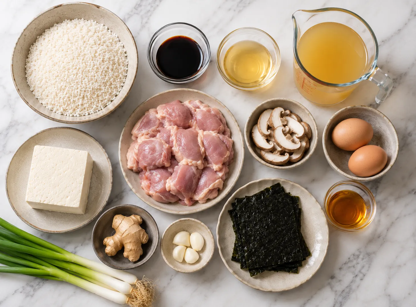 Easy Japanese Recipe Ideas for Everyday Home Cooking ingredients