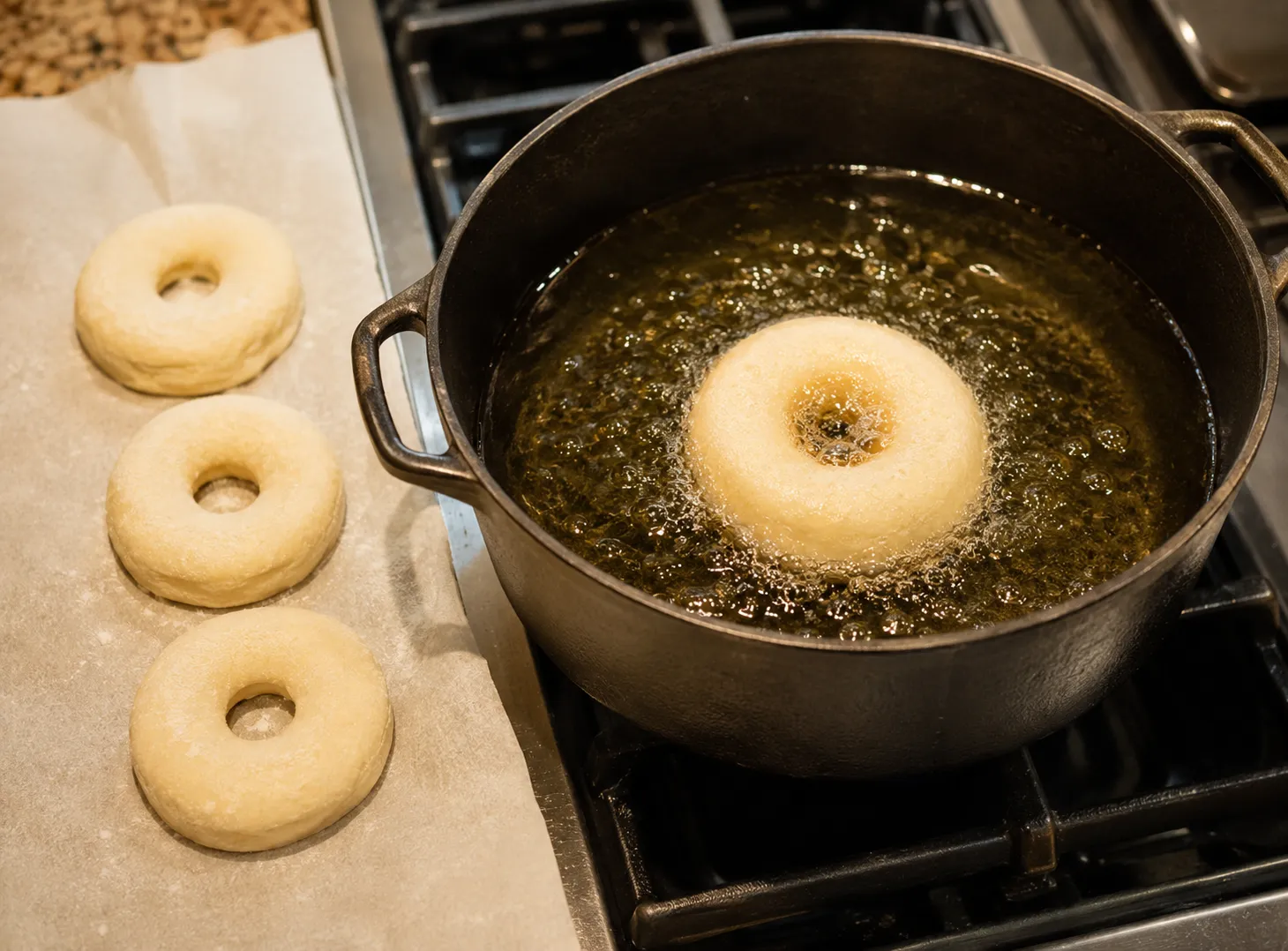 Glazed Homemade Donut Recipe — Fluffy, Fried & Better Than Krispy Kreme instructions