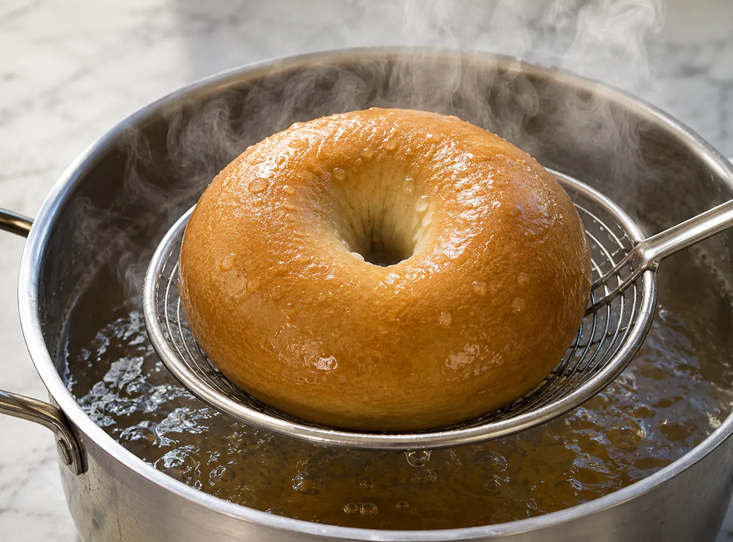 Chewy Homemade Bagel Recipe — New York Style, Easy & Ready in 2 Hours instructions