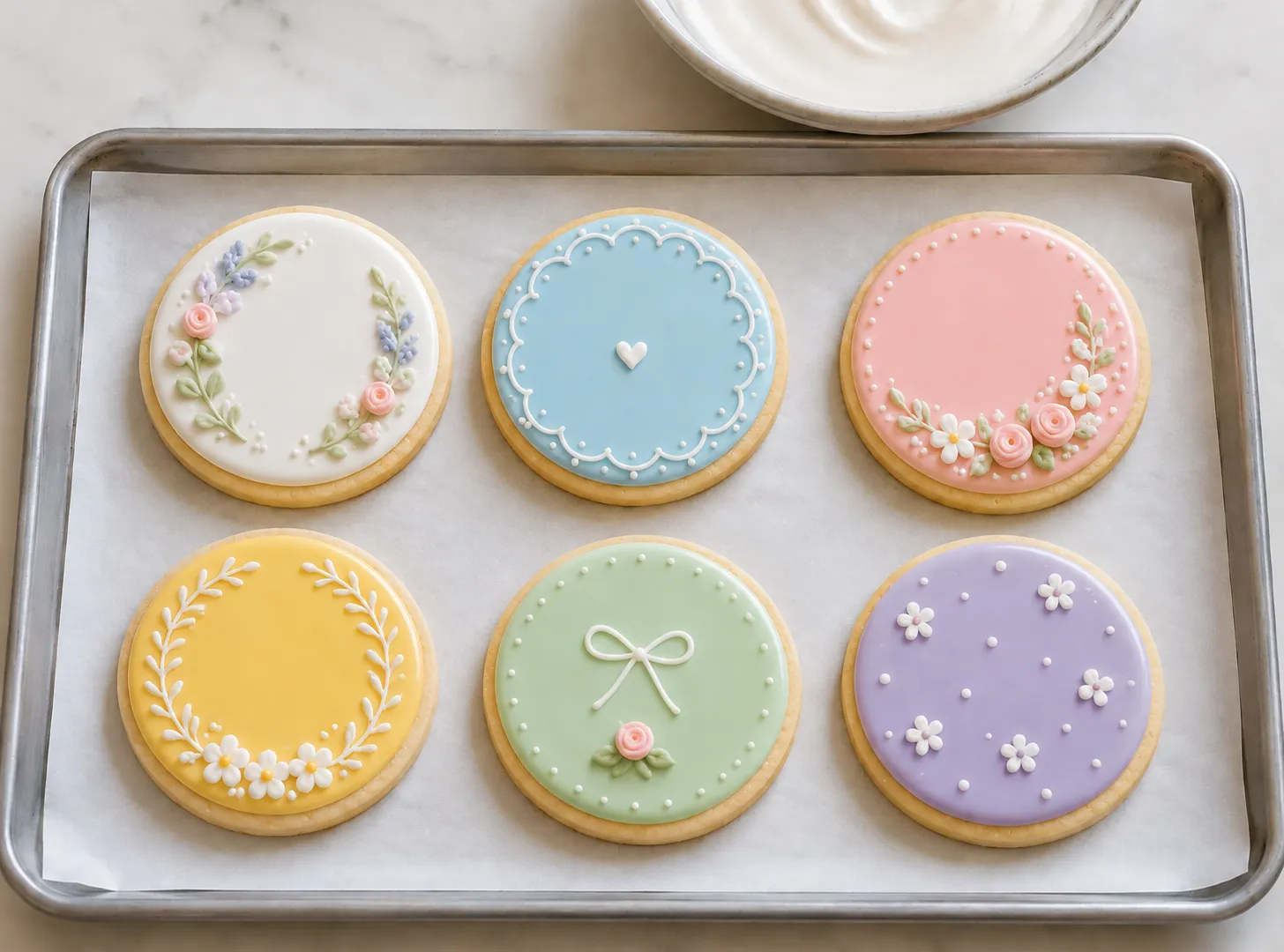 Smooth Royal Icing Recipe — Perfect for Cookie Decorating That Dries Hard recipe visual