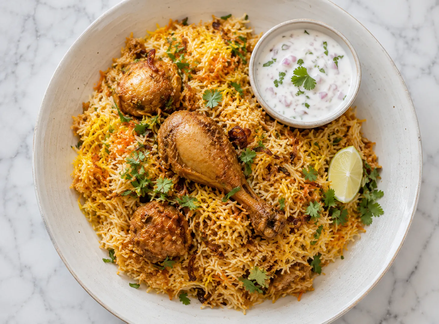 Aromatic Biryani Recipe — Fragrant Rice, Tender Chicken & Layers of Spice recipe visual