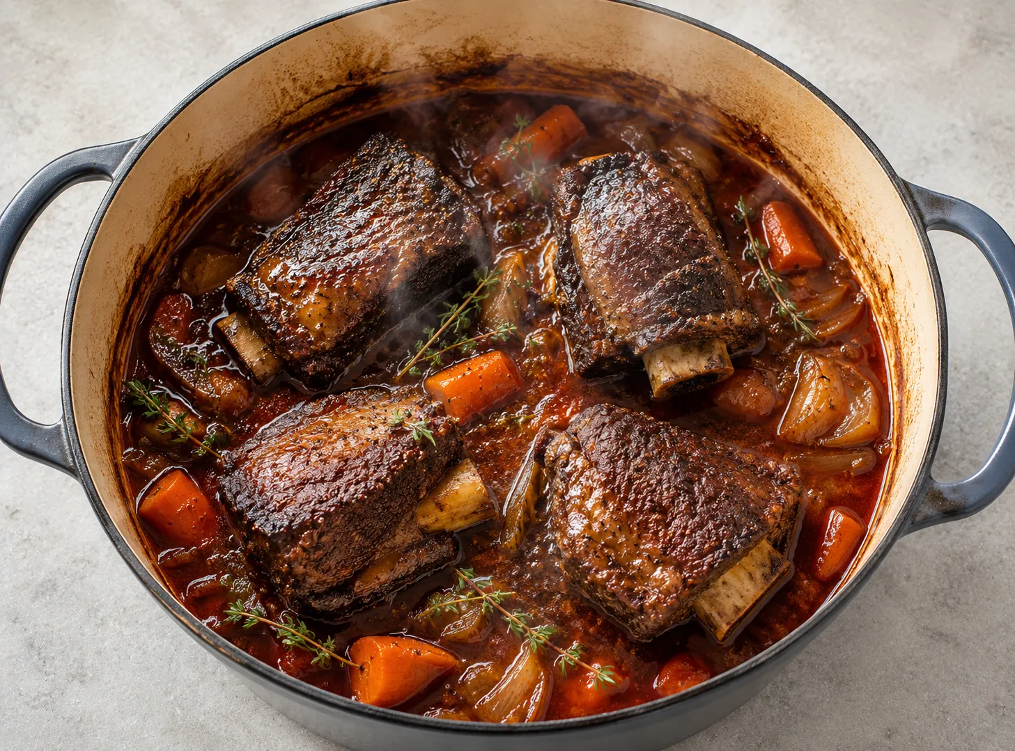 Fall-Off-The-Bone Short Ribs Recipe — Braised Low & Slow For Maximum Flavor instructions