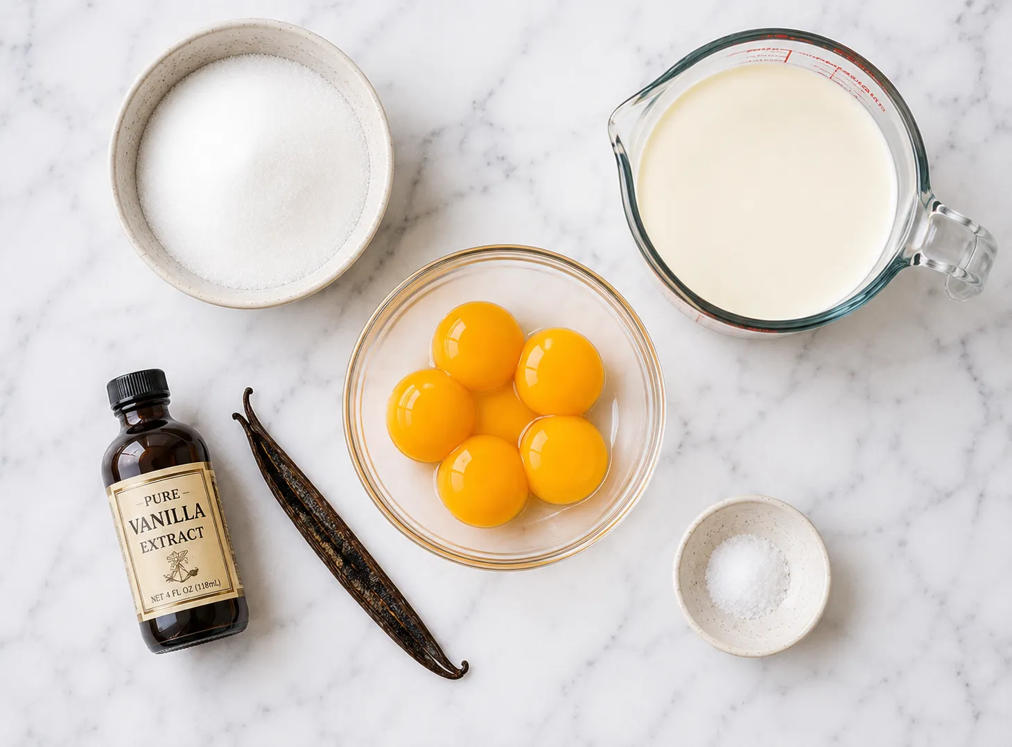 Classic French Crème Brûlée Recipe — Silky Custard With Caramelized Sugar Crack ingredients