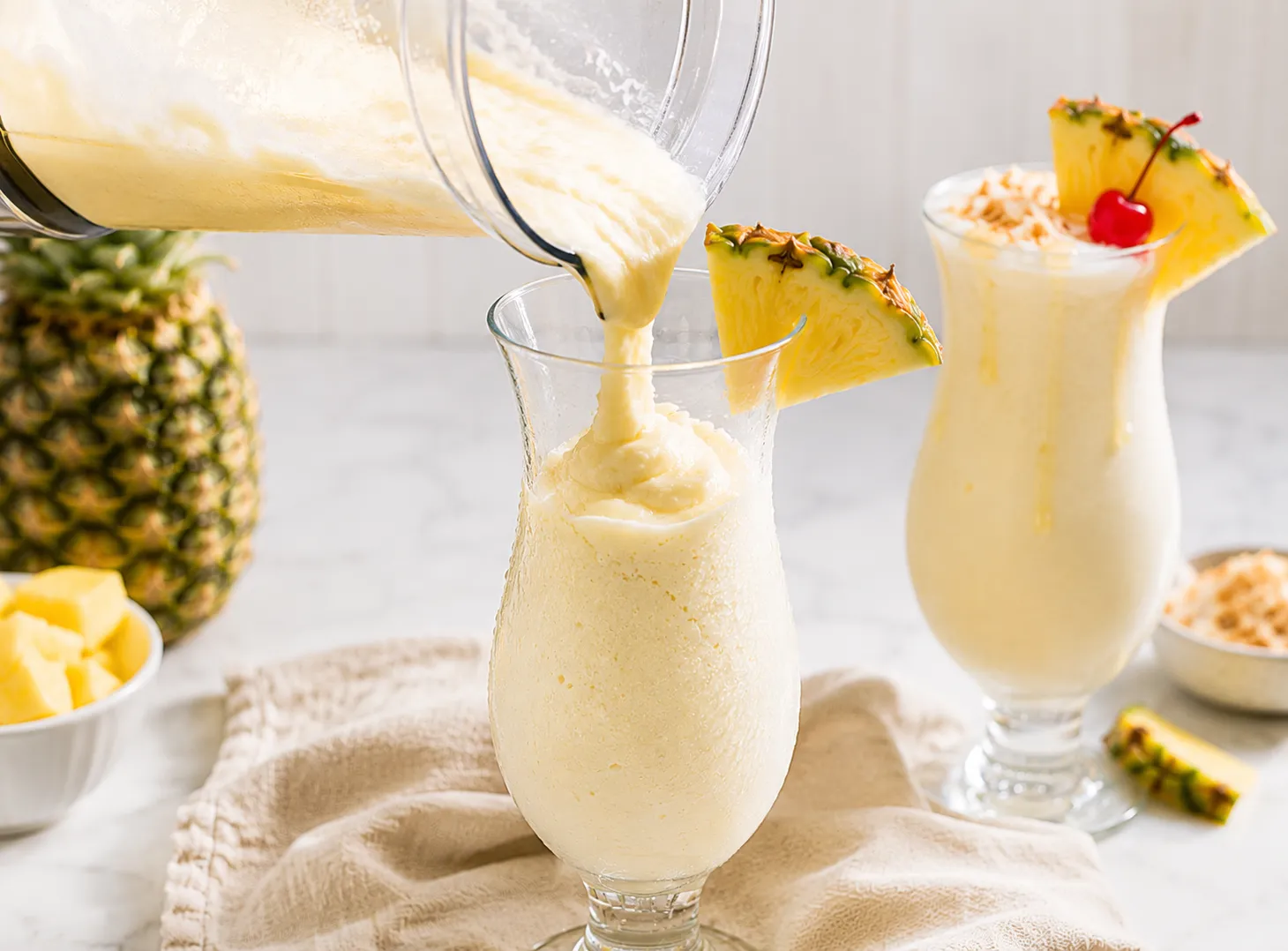 Creamy Pina Colada Recipe — Tropical, Refreshing & Perfect for Summer Sipping instructions
