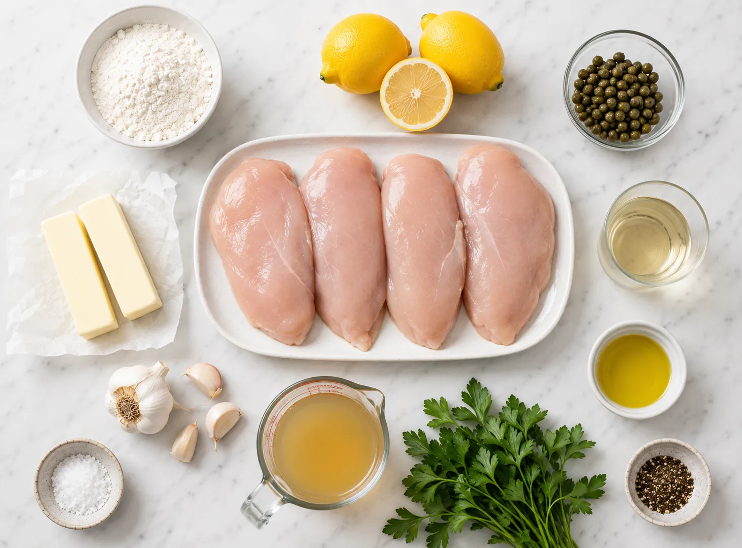 Chicken Piccata Recipe: Bright, Buttery and Ready Fast ingredients