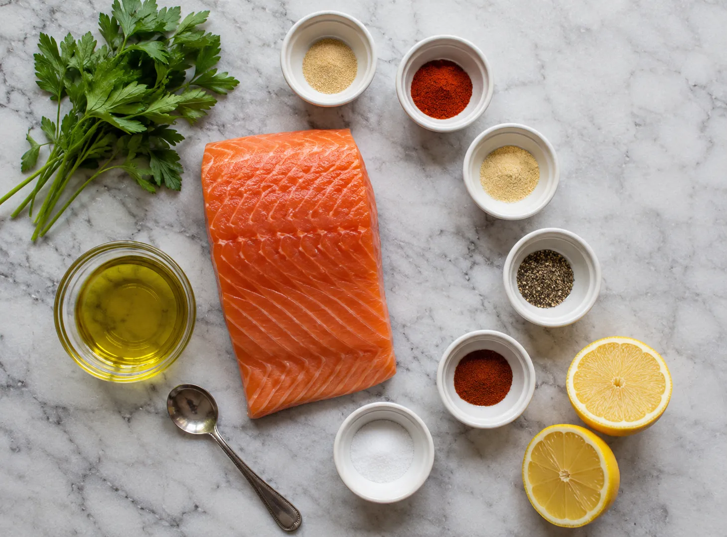 Air Fryer Salmon Bites Recipe: Crispy Edges and Tender Inside ingredients