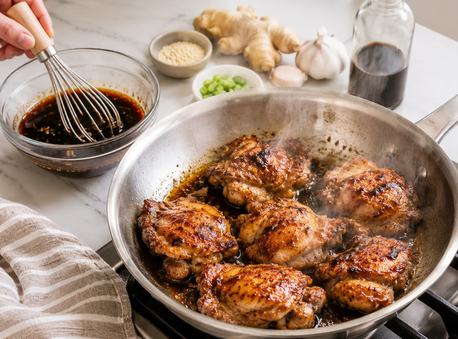 Teriyaki Chicken Bowl Recipe: Easy Weeknight Rice Bowl how to make