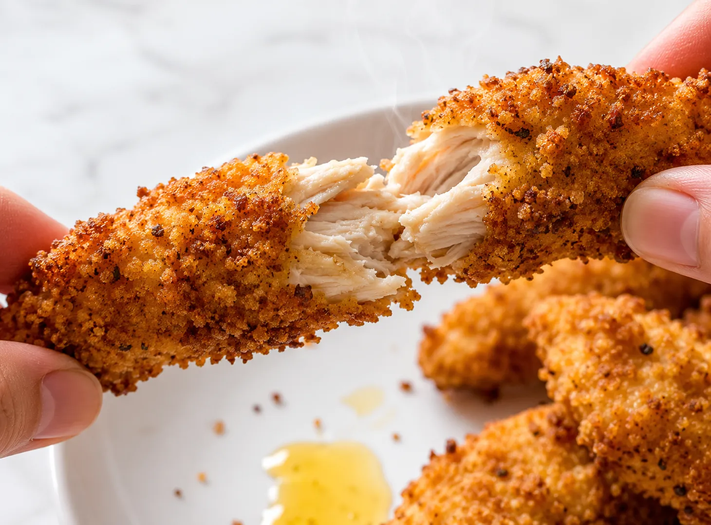 Crispy Air Fryer Chicken Tenders Recipe: Golden Outside, Juicy Inside recipe visual