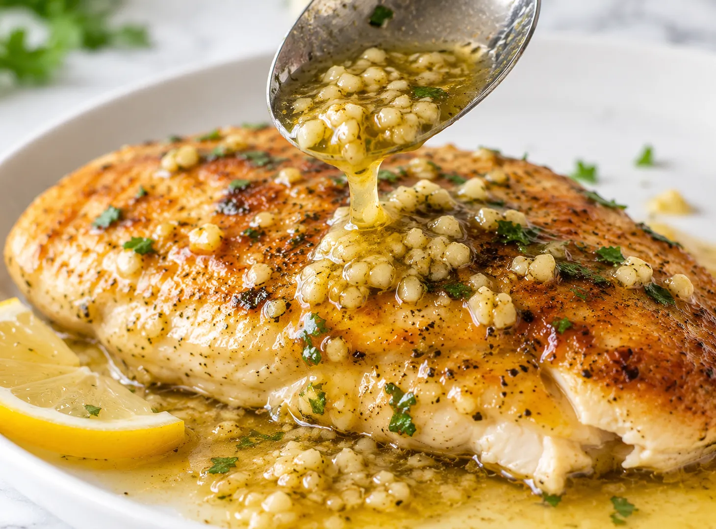 Garlic Butter Tilapia Recipe: Budget-Friendly Seafood Dinner recipe visual