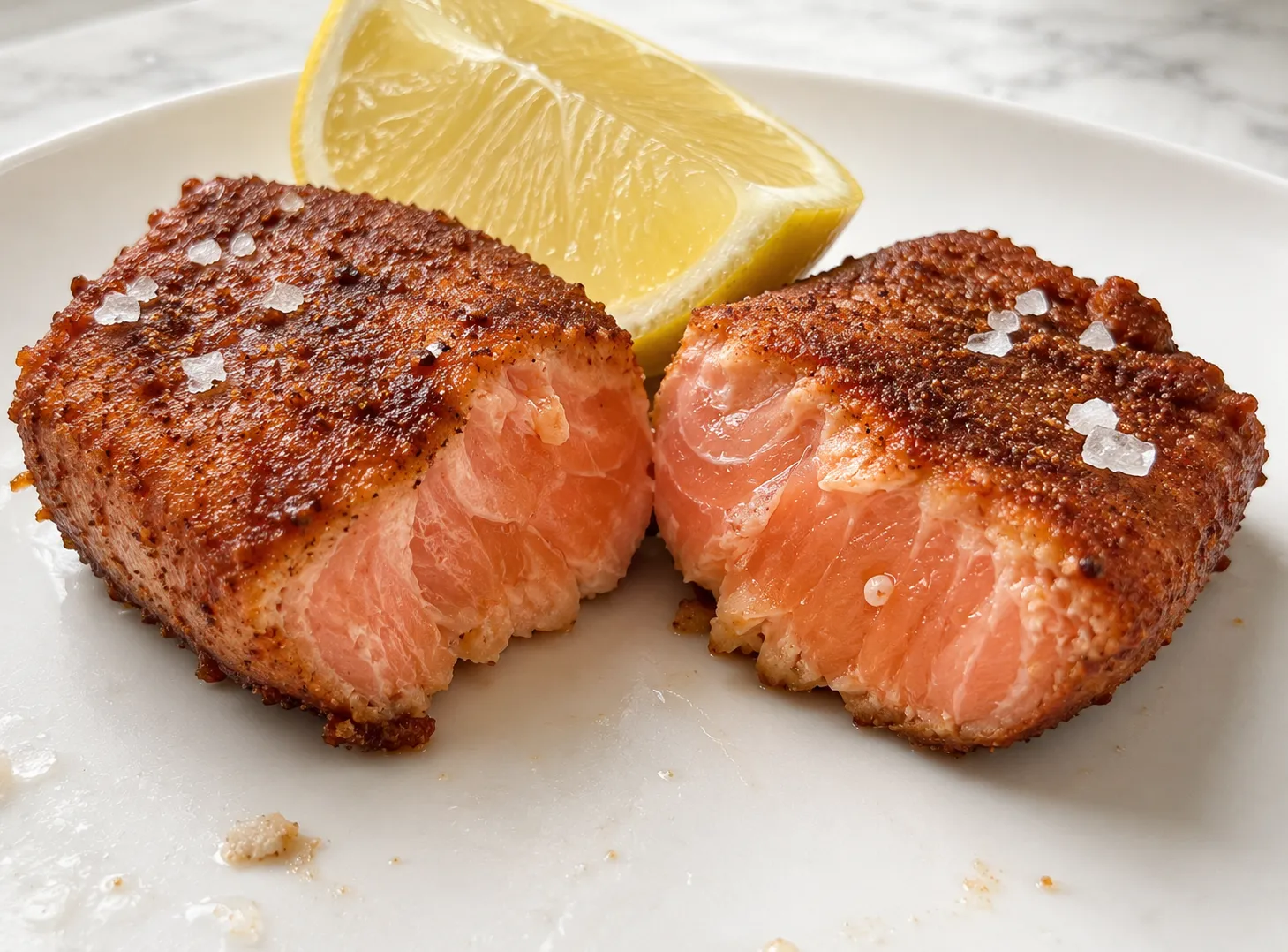 Air Fryer Salmon Bites Recipe: Crispy Edges and Tender Inside recipe visual
