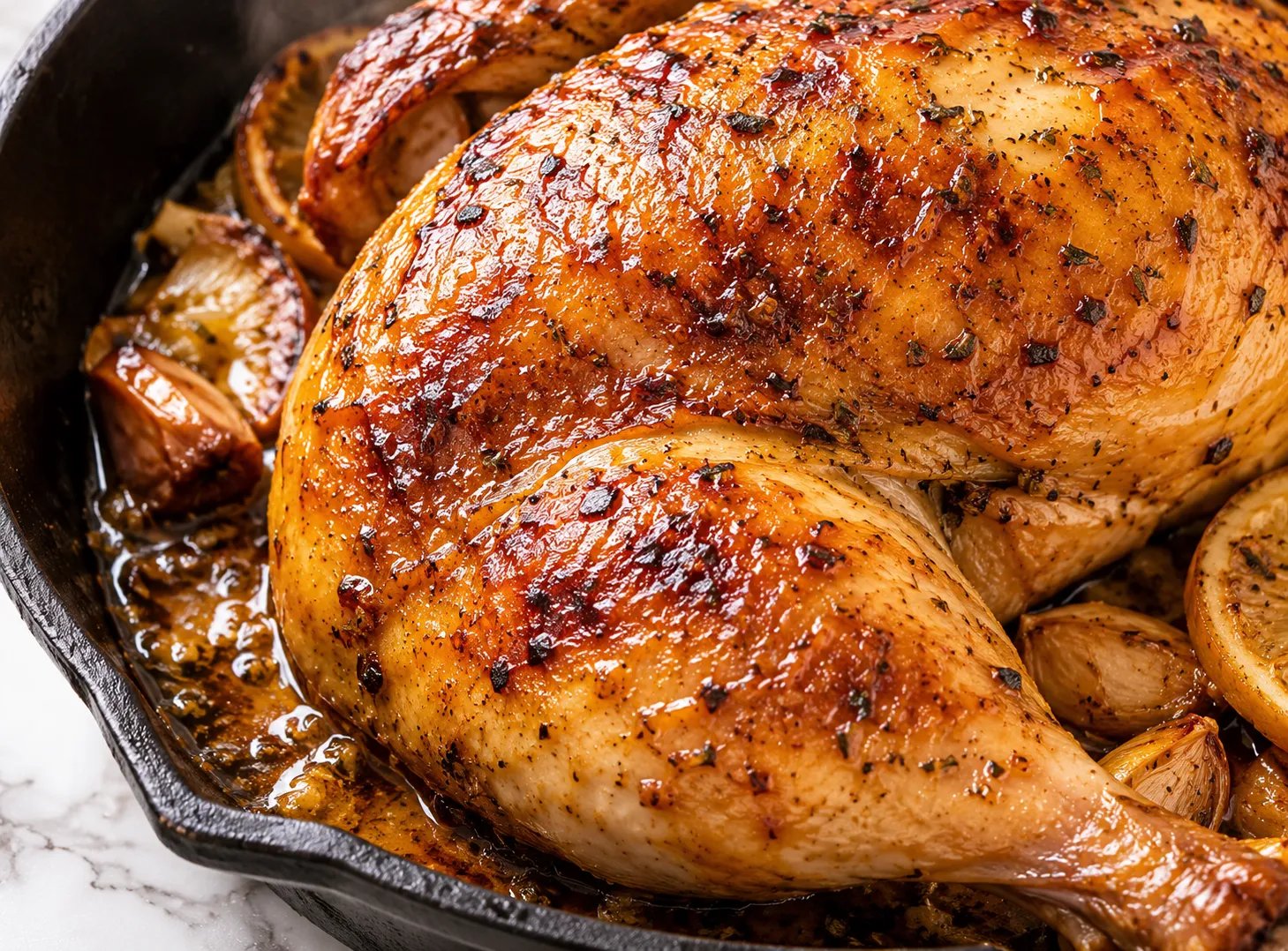 Lemon Herb Roasted Chicken Recipe — Juicy and Flavorful Every Time instructions