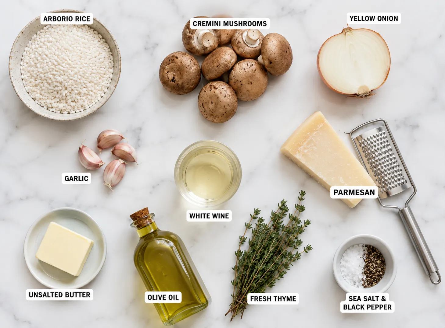 Mushroom Risotto Recipe: Creamy Rice Dish Worth Stirring For ingredients