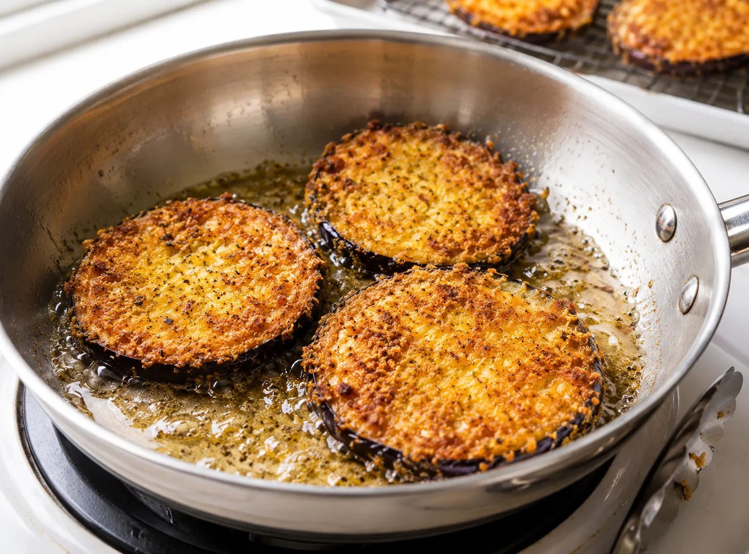 Eggplant Parmesan Recipe — Crispy Layers With Melty Cheese instructions