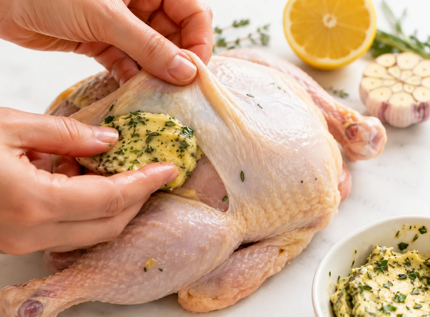 Lemon Herb Roasted Chicken Recipe — Juicy and Flavorful Every Time how to make