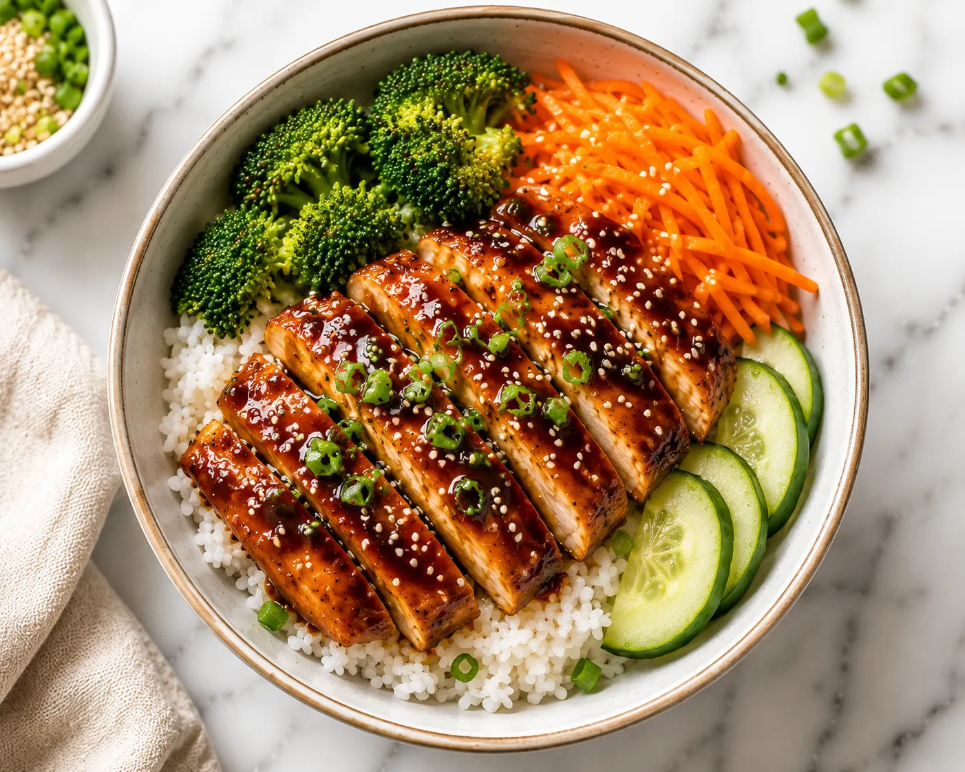Teriyaki Chicken Bowl Recipe: Easy Weeknight Rice Bowl recipe visual