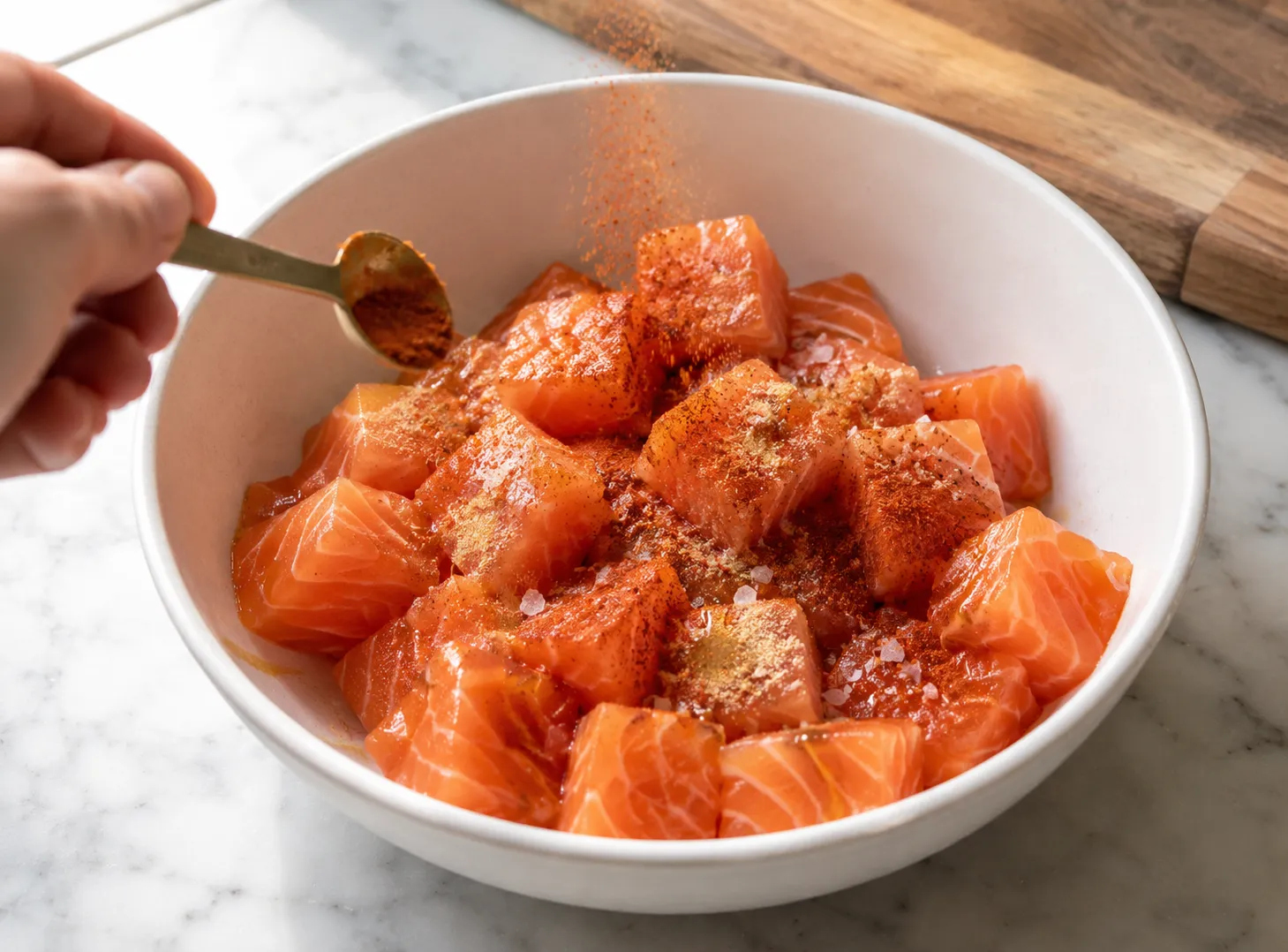 Air Fryer Salmon Bites Recipe: Crispy Edges and Tender Inside how to make