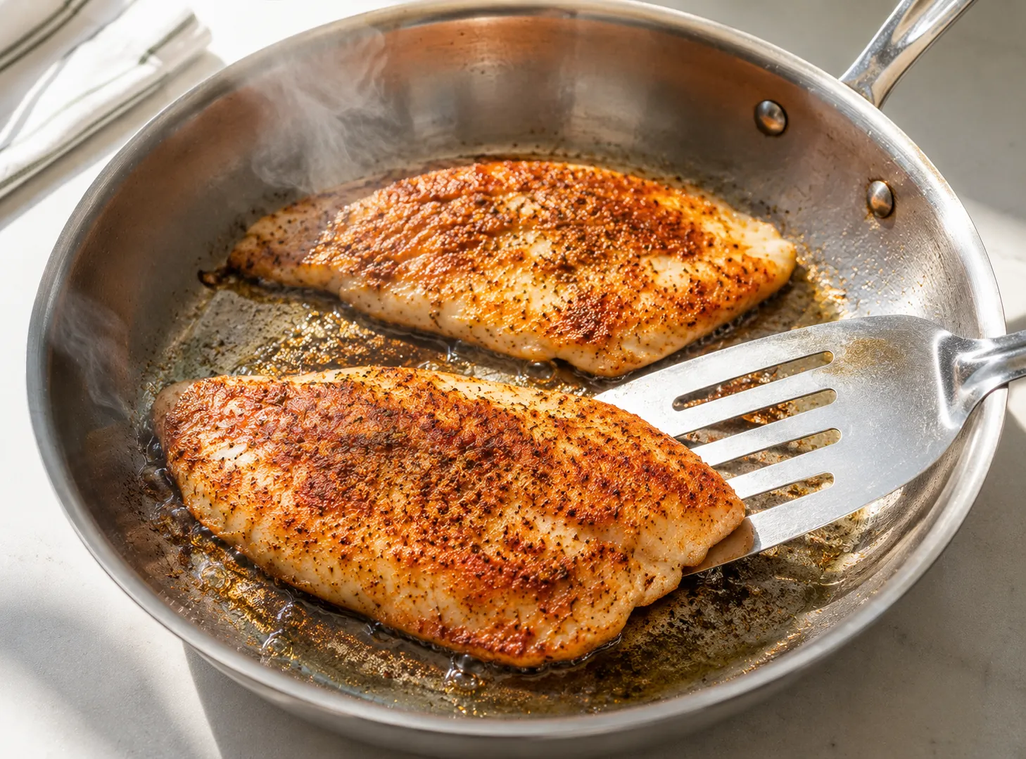 Garlic Butter Tilapia Recipe: Budget Friendly Seafood Dinne how to make