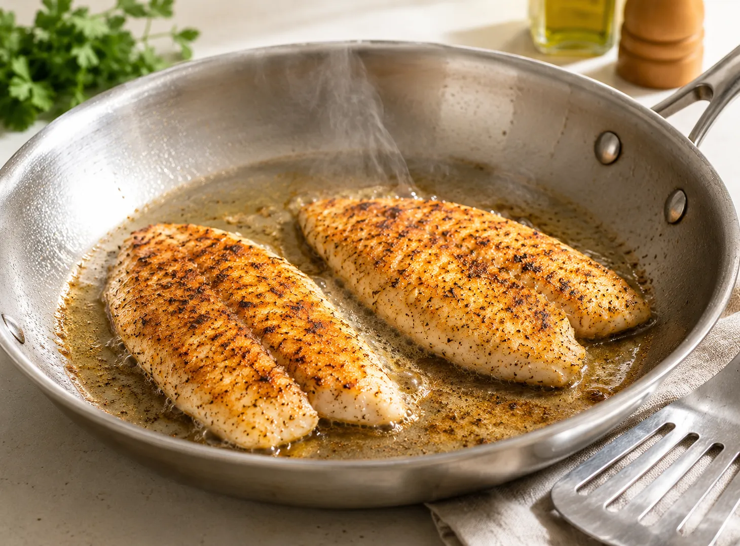 Garlic Butter Tilapia Recipe: Budget-Friendly Seafood Dinner how to make