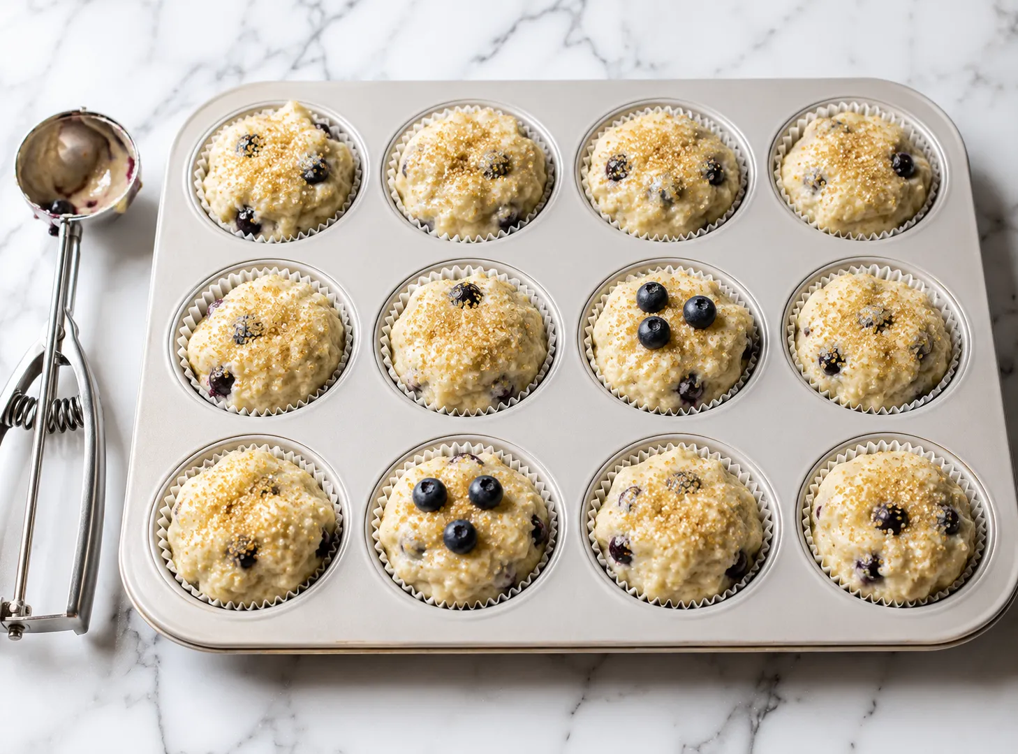 Homemade Blueberry Muffin Recipe — Moist, Bakery Style & Bursting With Berries instructions