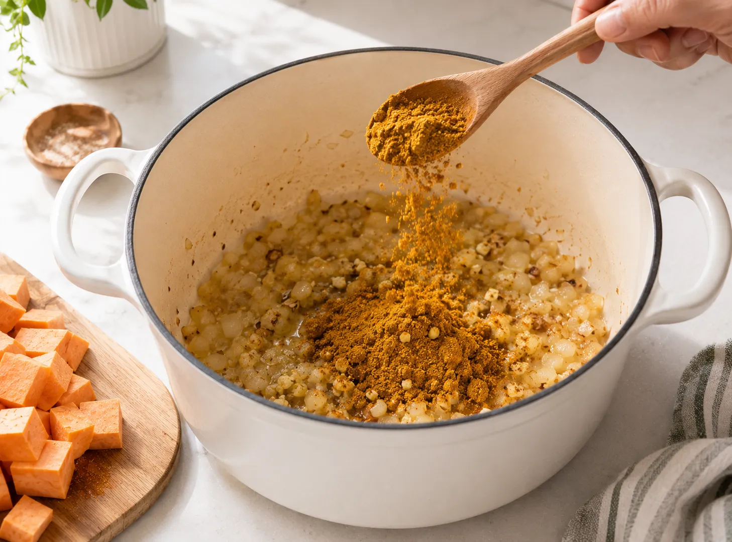 Sweet Potato Curry Recipe: Creamy, Warm and Weeknight Friendly how to make