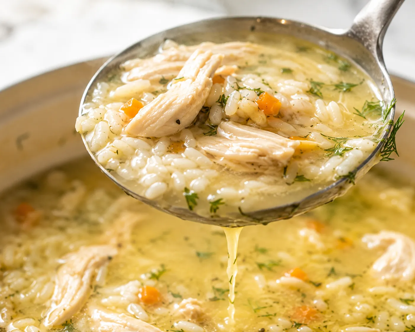 Greek Lemon Chicken Soup Recipe: Light, Bright and Comforting instructions