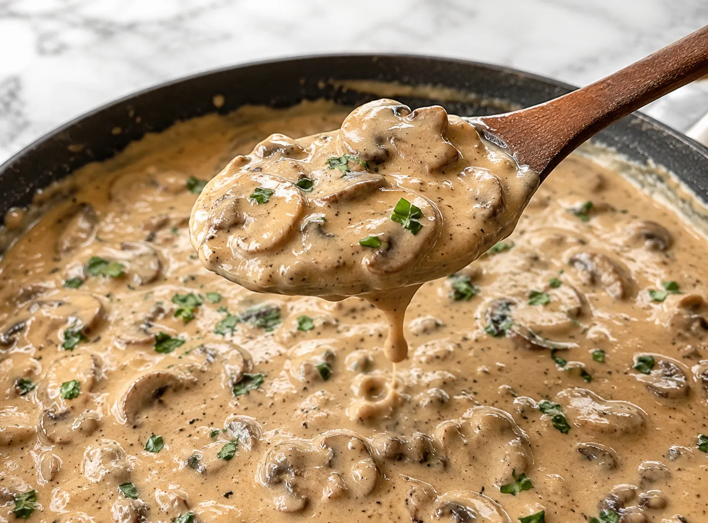 Mushroom Stroganoff Recipe: Rich Vegetarian Comfort Food instructions