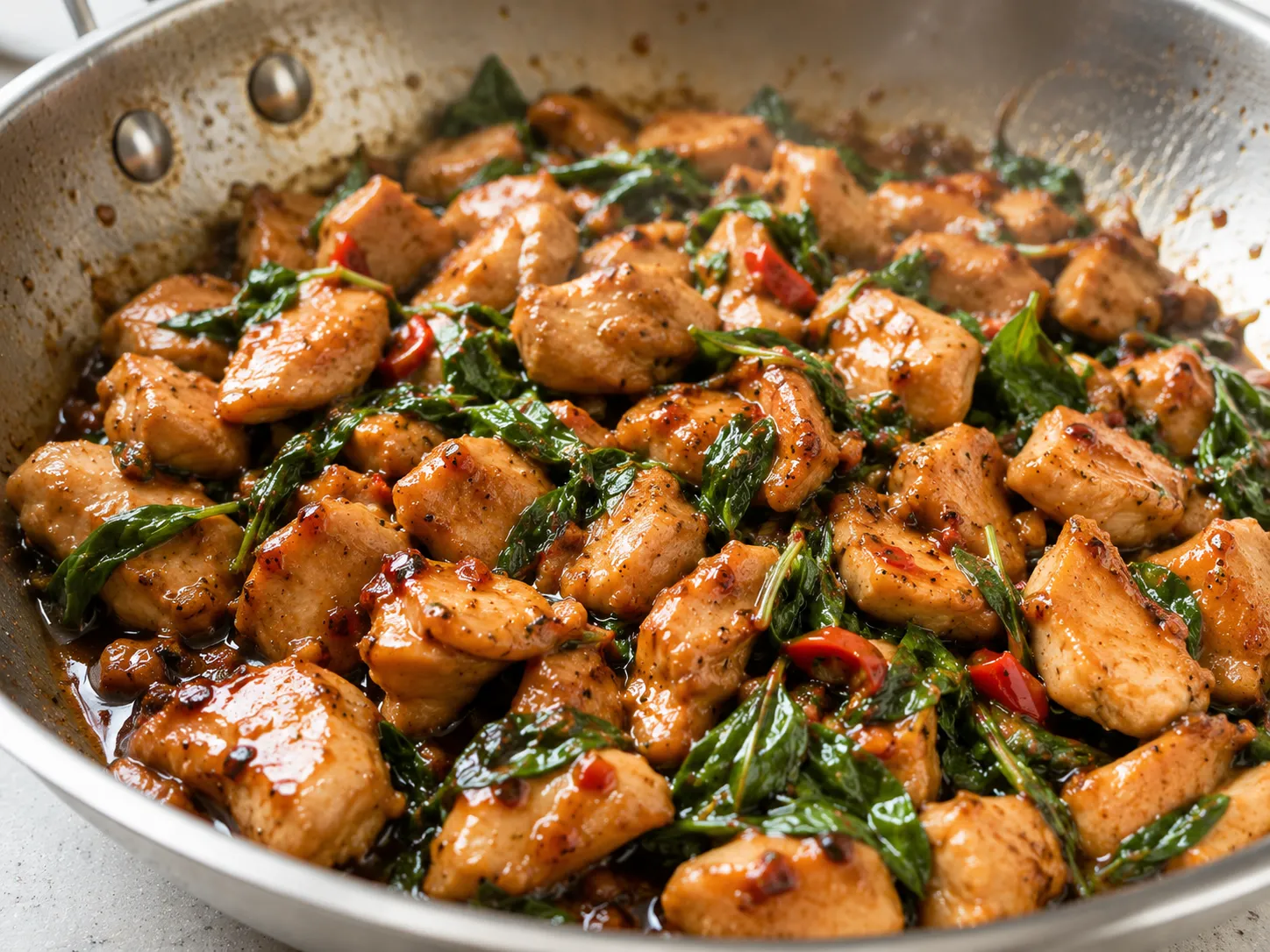 Thai Basil Chicken Recipe: Quick Stir Fry With Bold Flavor instructions