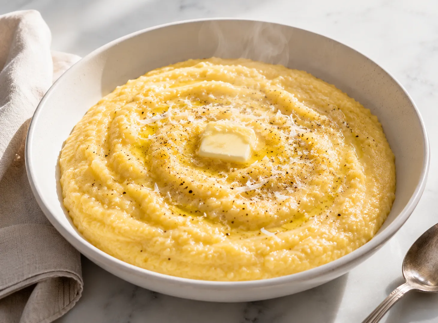 Creamy Polenta Recipe: Silky Side Dish for Cozy Meals recipe visual