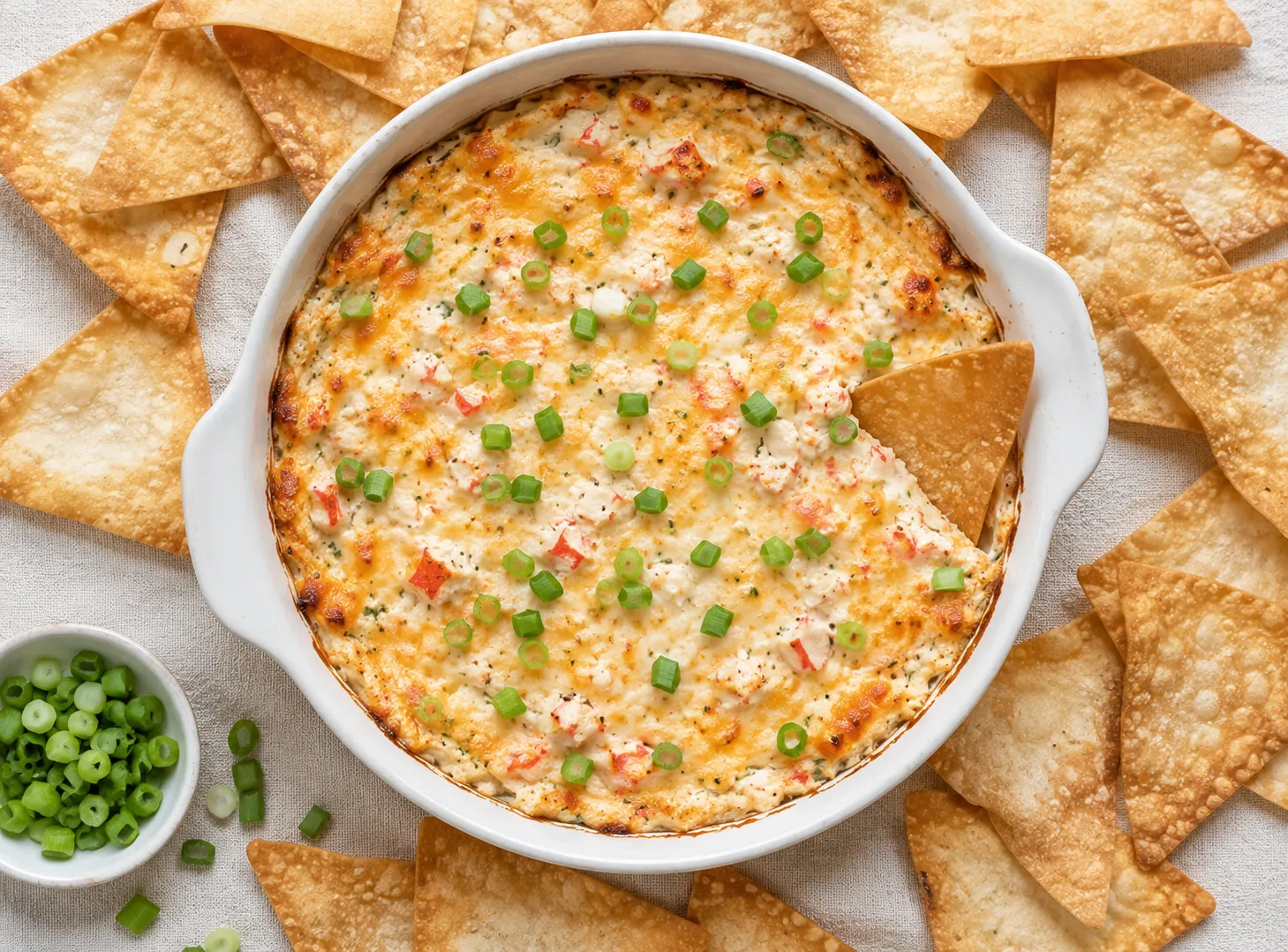 Crab Rangoon Dip Recipe: Creamy Appetizer for Parties and Game Day recipe visual