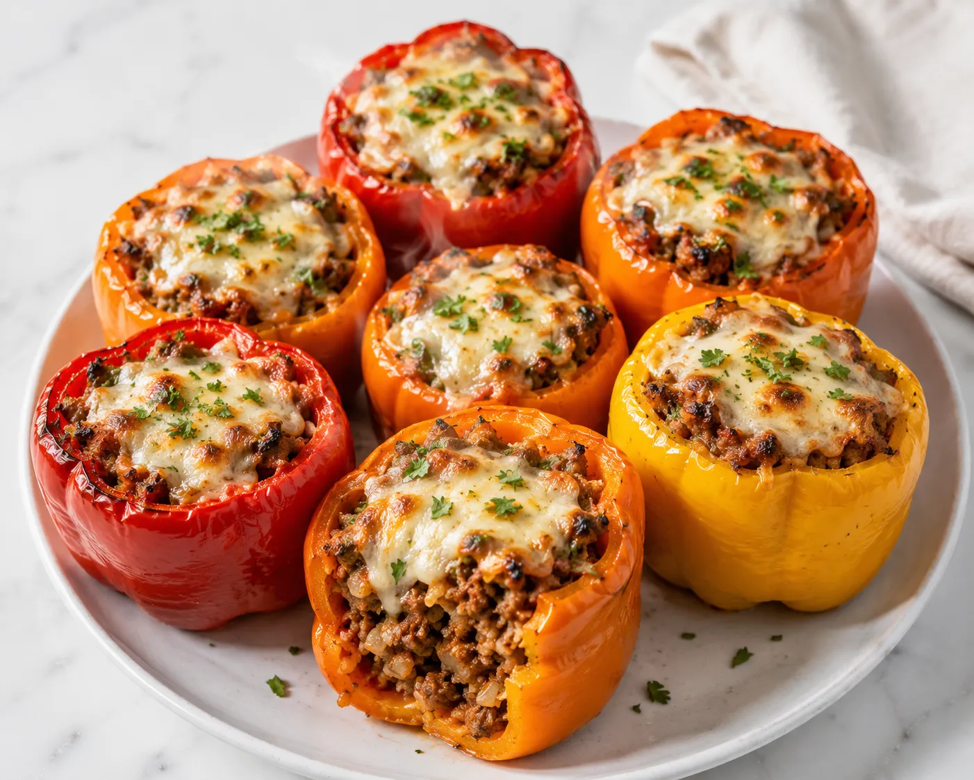 Stuffed Bell Peppers Recipe: Colorful and Filling Dinner Classic