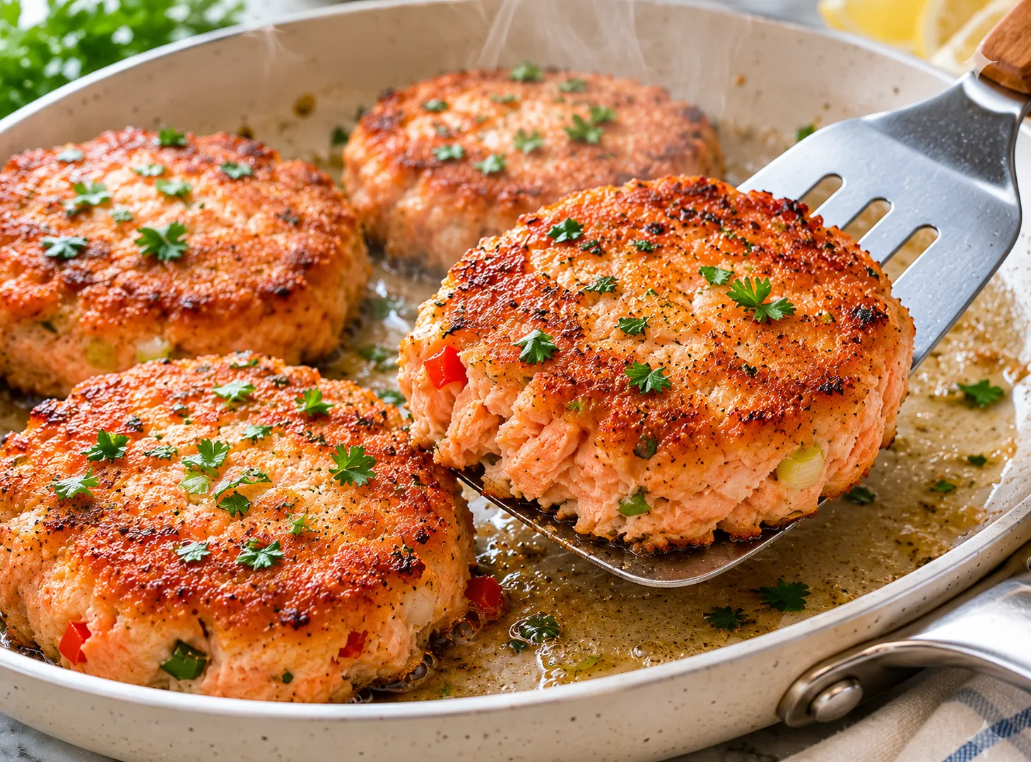 Salmon Cakes Recipe: Crispy, Simple and Great for Leftovers recipe visual