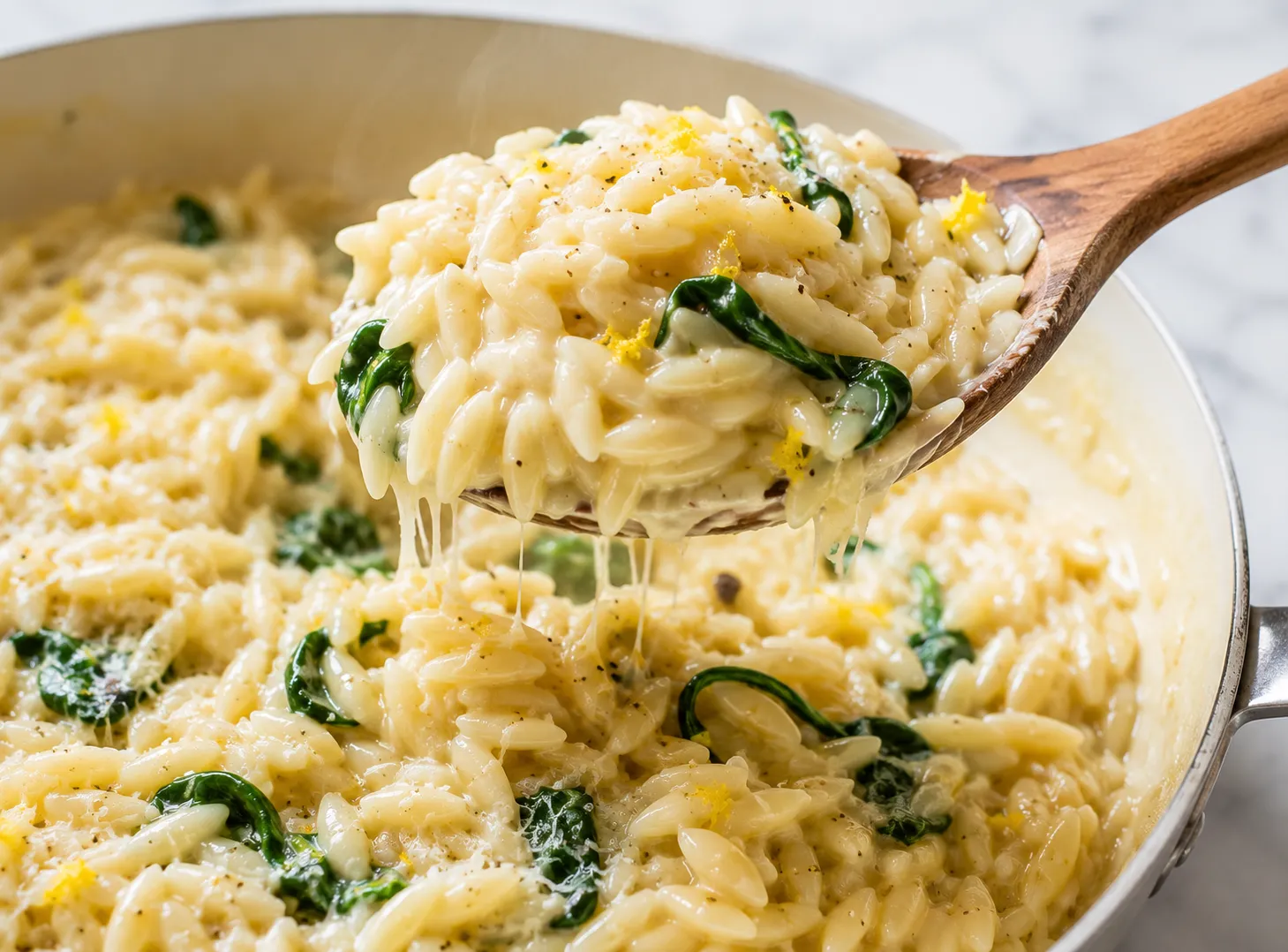 Lemon Chicken Orzo Recipe — Bright, Light and Weeknight Friendly instructions