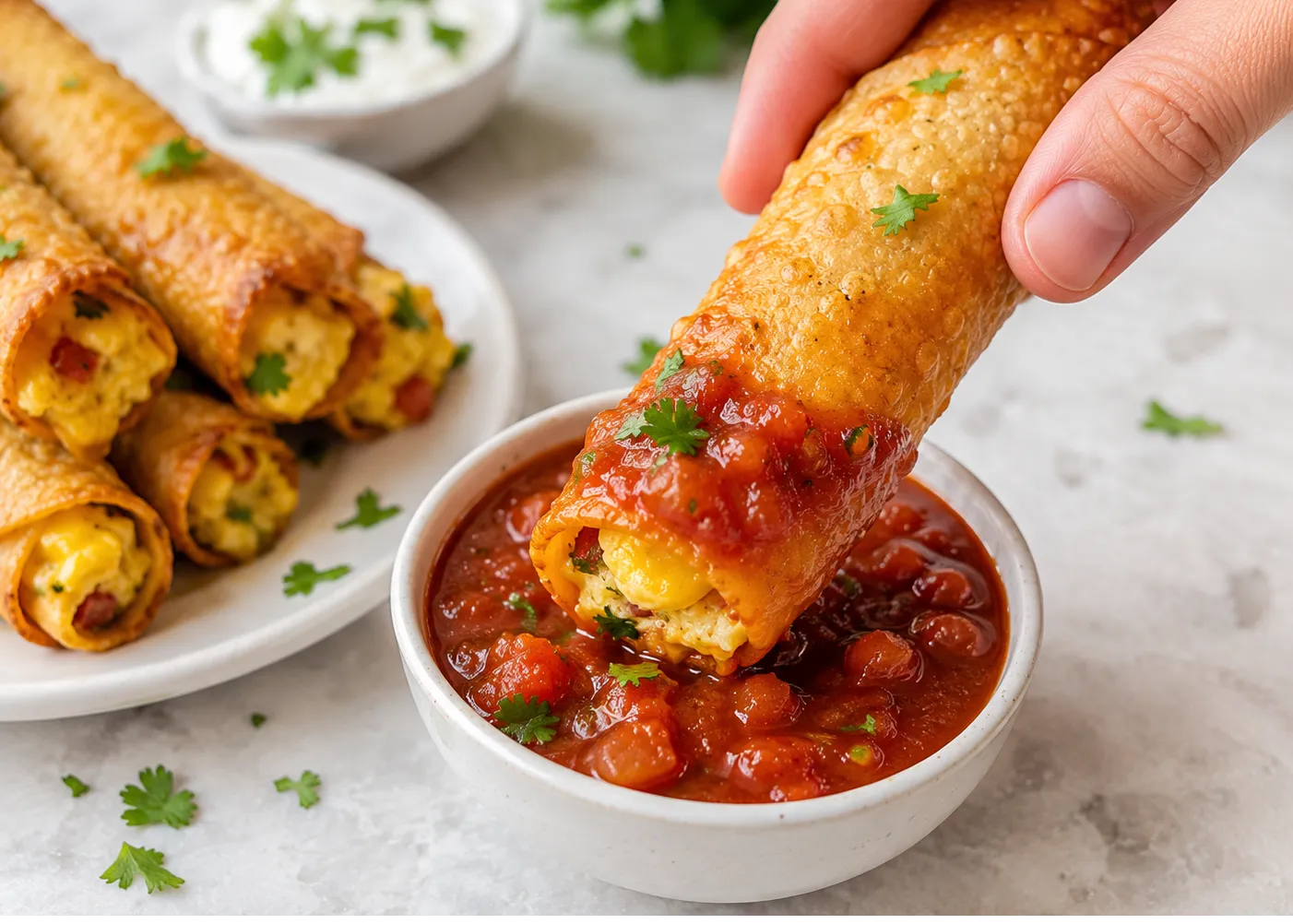 Breakfast Taquitos Recipe: Crispy Make-Ahead Morning Favorite recipe visual