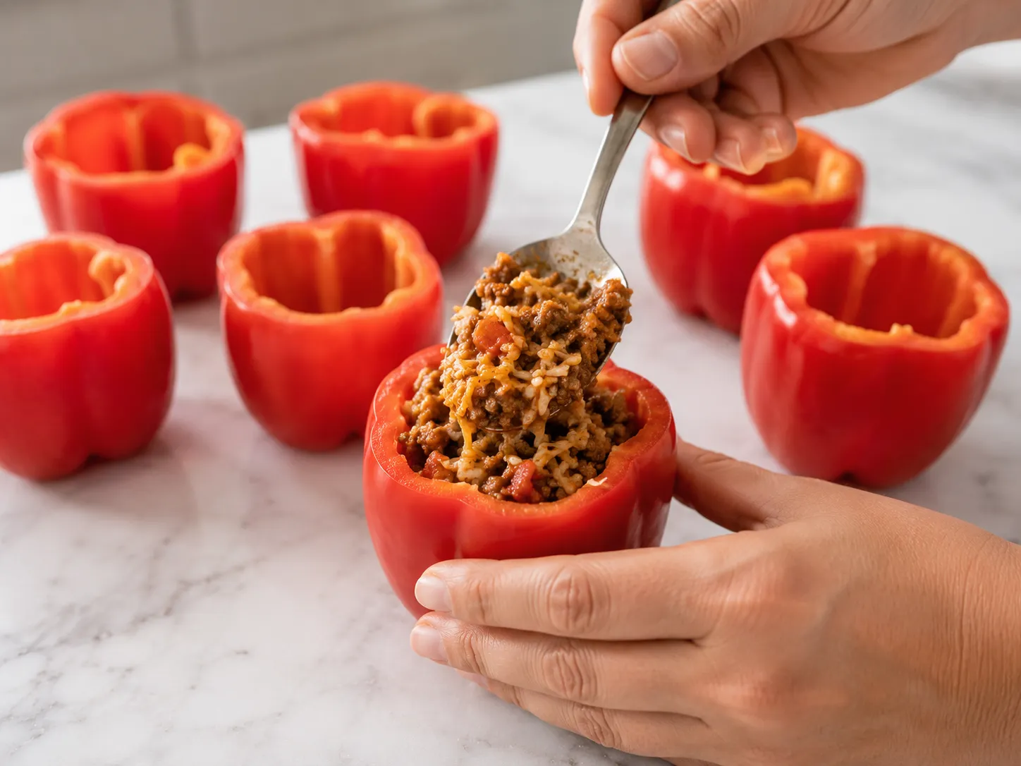Stuffed Bell Peppers Recipe: Colorful and Filling Dinner Classic how to make