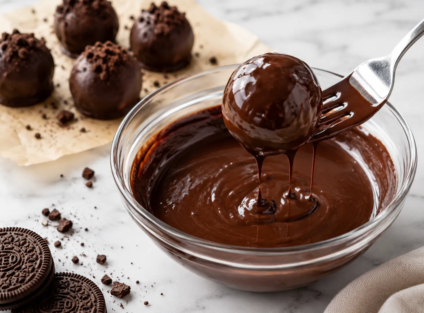 Oreo Truffles Recipe: Easy No Bake Treat for Parties and Gifts instructions