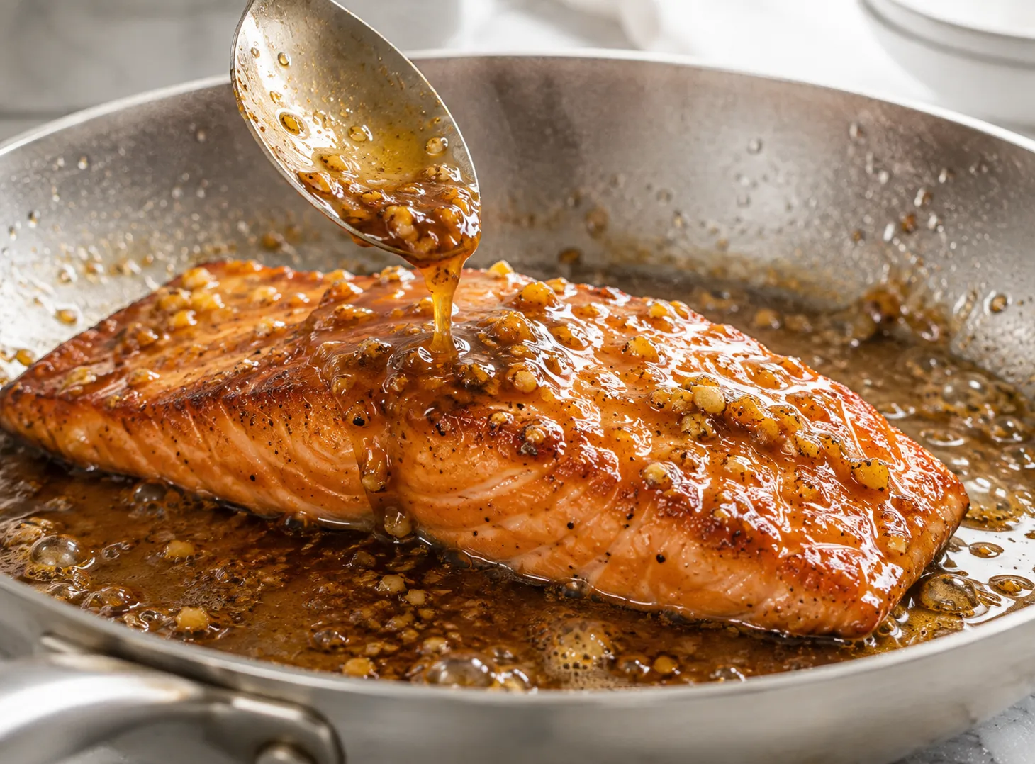 Honey Glazed Salmon Recipe: Sweet, Sticky and Perfectly Tender instructions